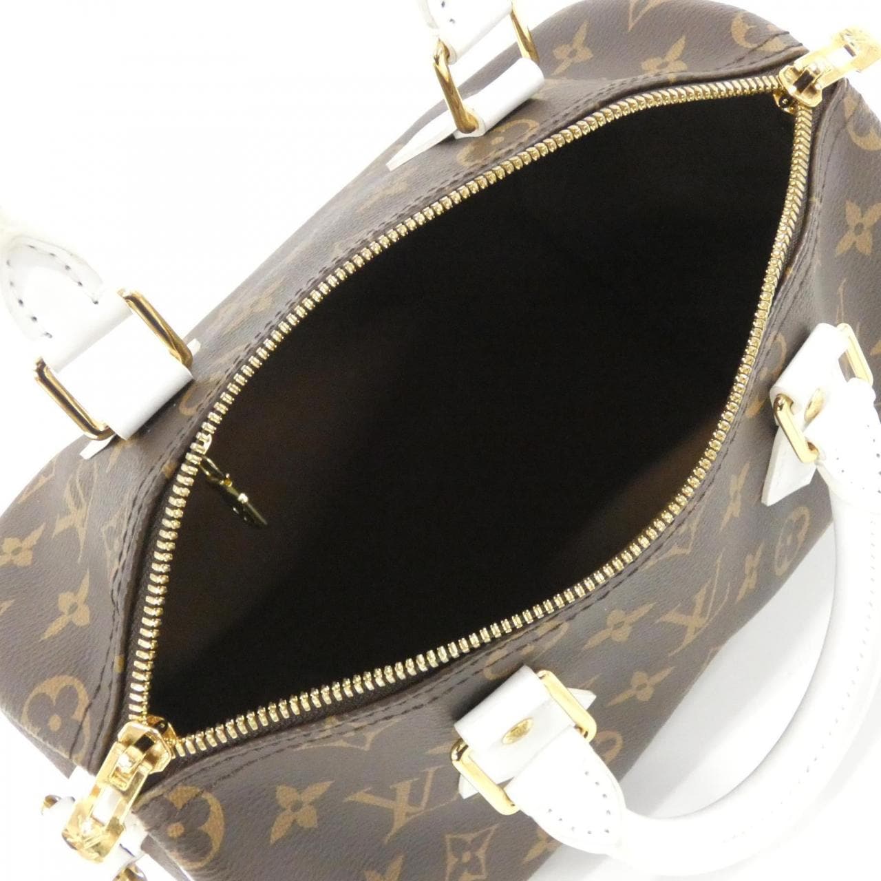 LOUIS VUITTON Speedy M20754 Boston Bag Monogram Black Monogram - Thumbnail 6