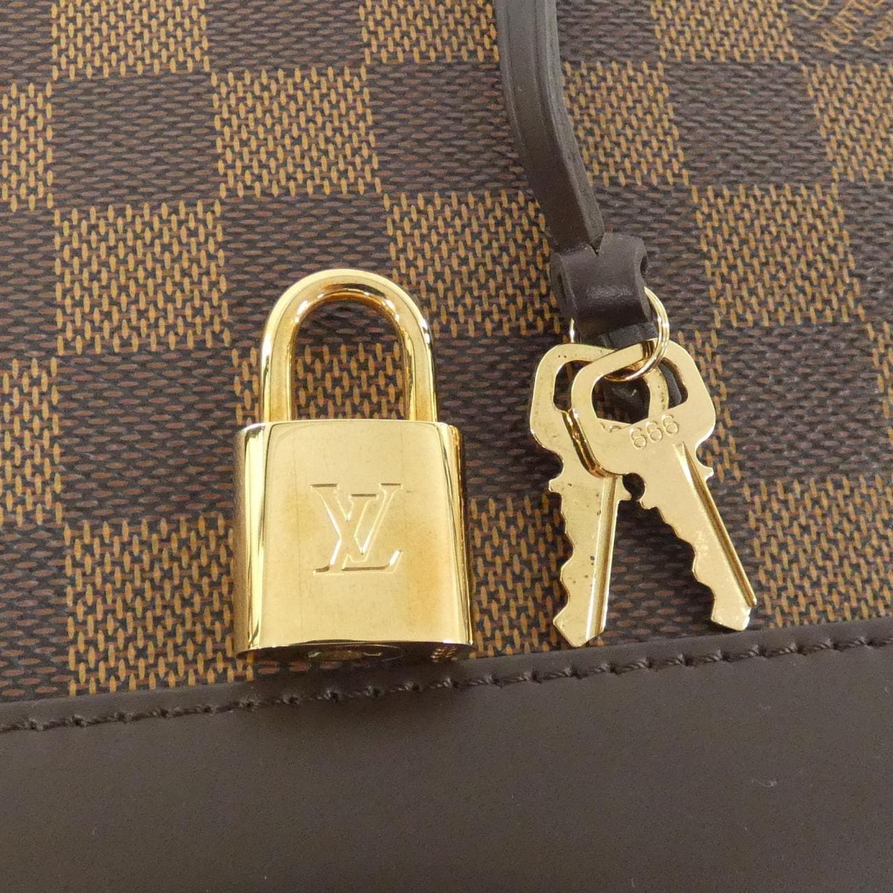 LOUIS VUITTON Alma N53151 Bag Damier Black Damier - Thumbnail 5