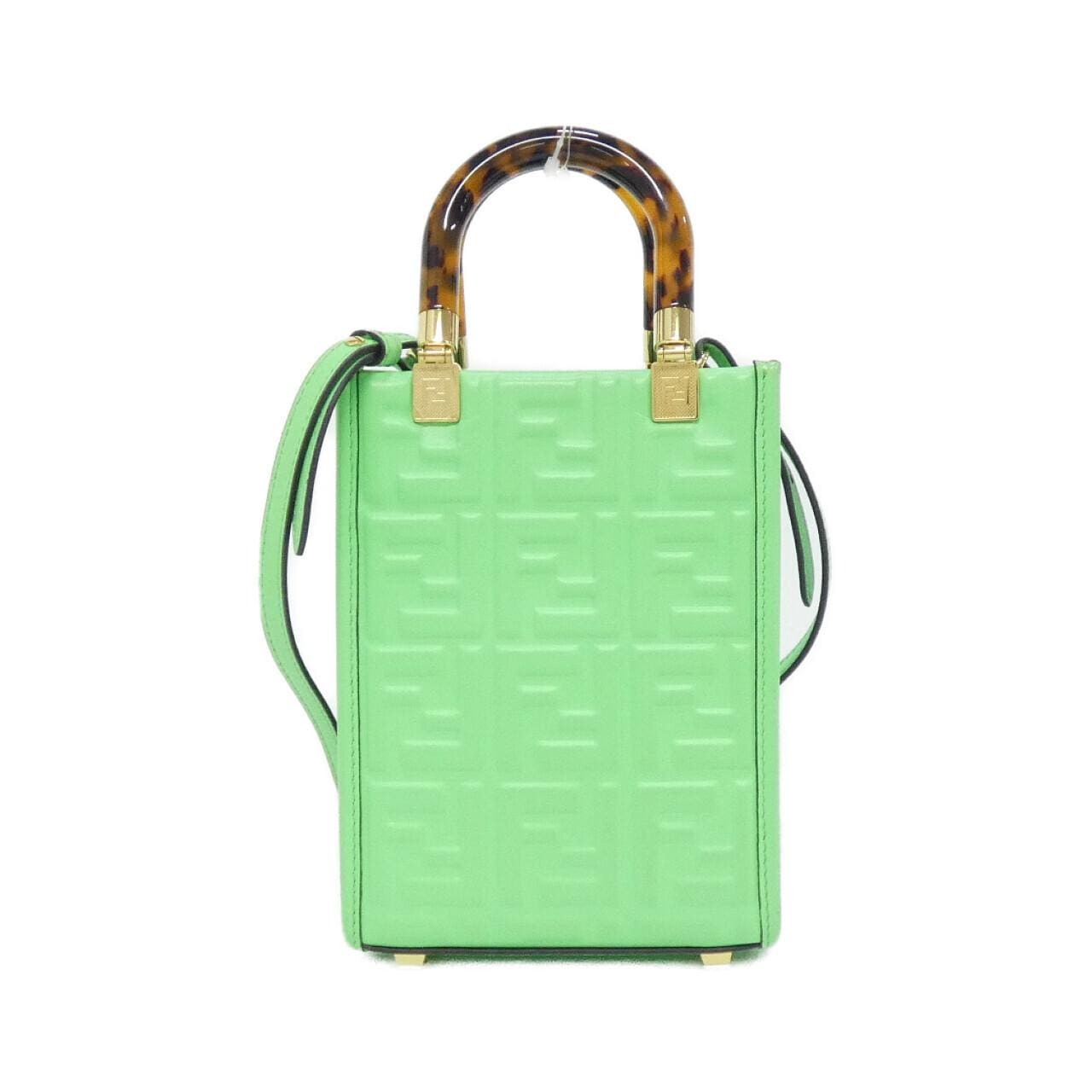 FENDI Sunshine Shopper 8BS051 AMCI Bag Leather