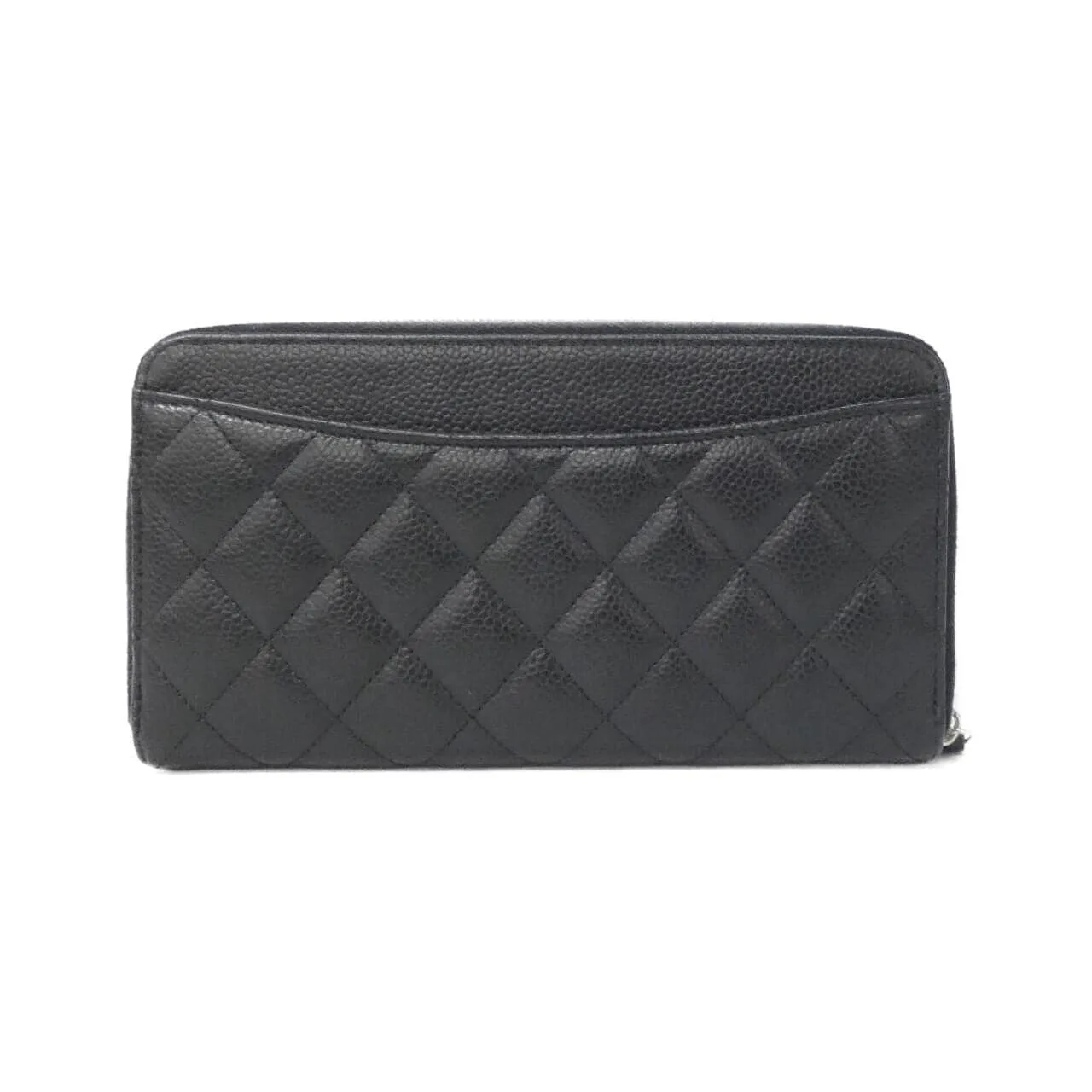 CHANEL Timeless Classic AP0242 Wallet Grained Calfskin Black Grained Calfskin Rank A - Thumbnail 2
