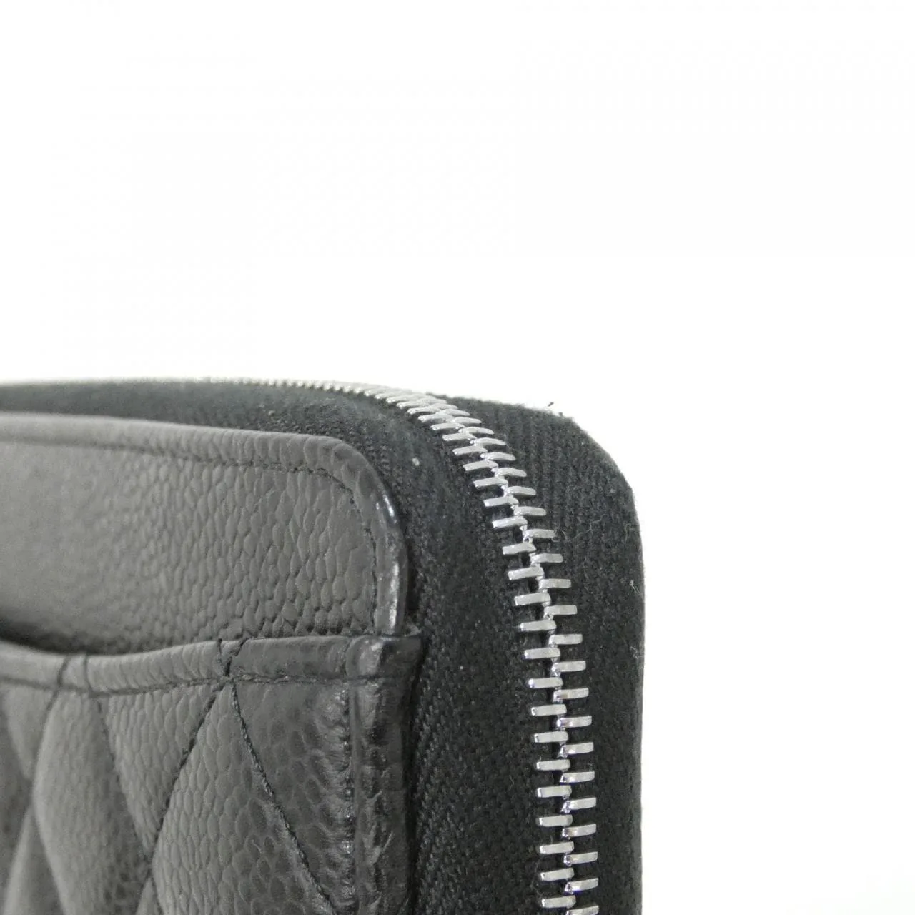 CHANEL Timeless Classic AP0242 Wallet Grained Calfskin Black Grained Calfskin Rank A - Thumbnail 4