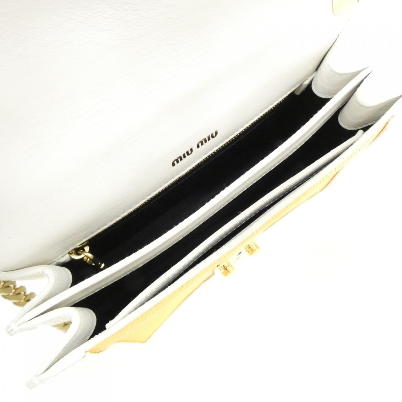 MIU MIU 5BD083 Shoulder Bag Black Rank A - Thumbnail 8