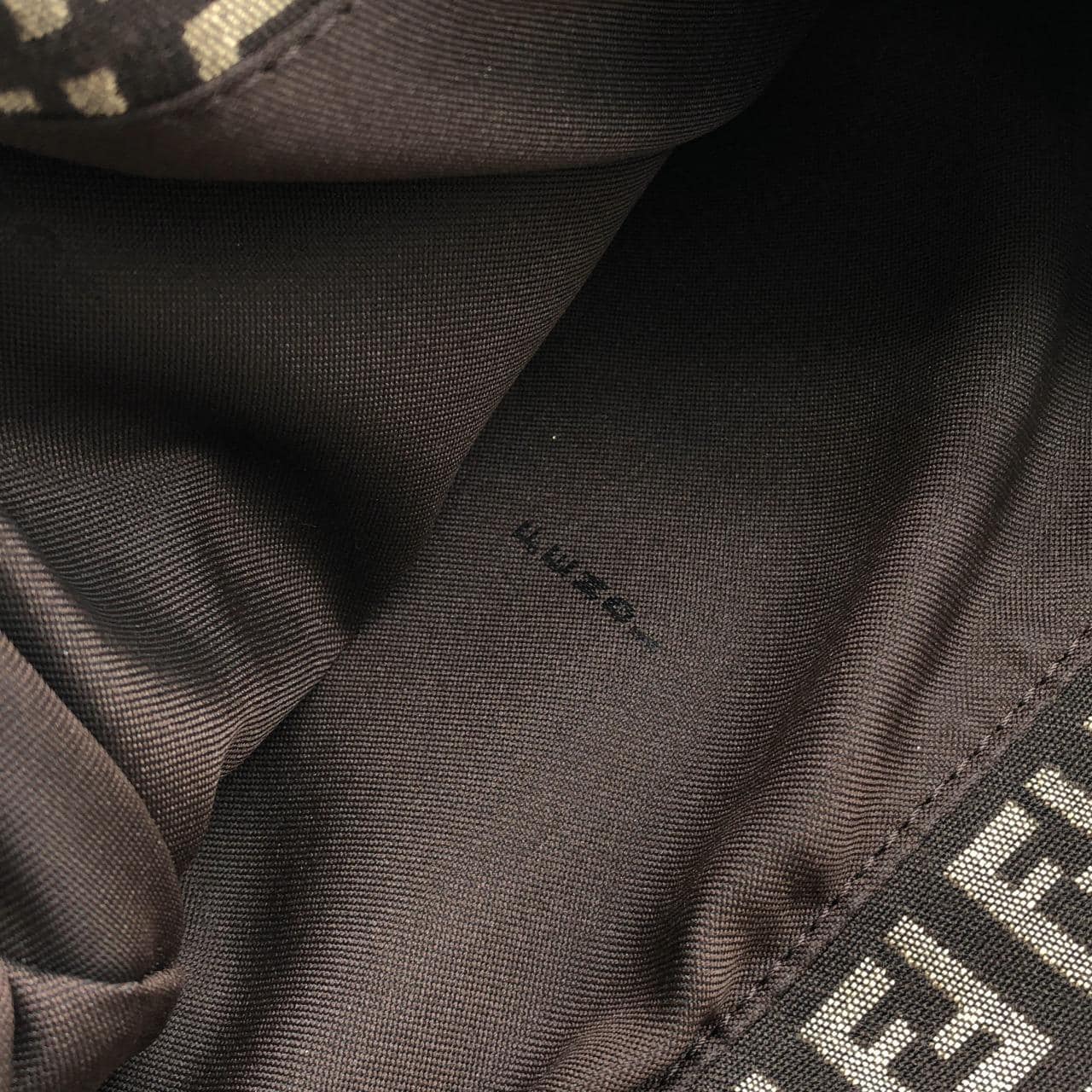 FENDI 8BH131 JQ4 Bag Canvas 棕色 帆布 中古品A - 縮圖 7