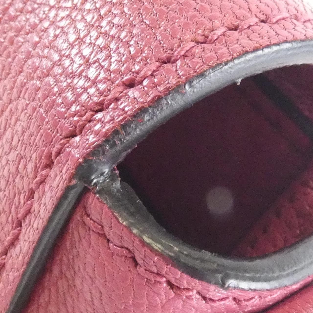 MIU MIU RT0638 Shoulder Bag 黑色 中古品A - 縮圖 5