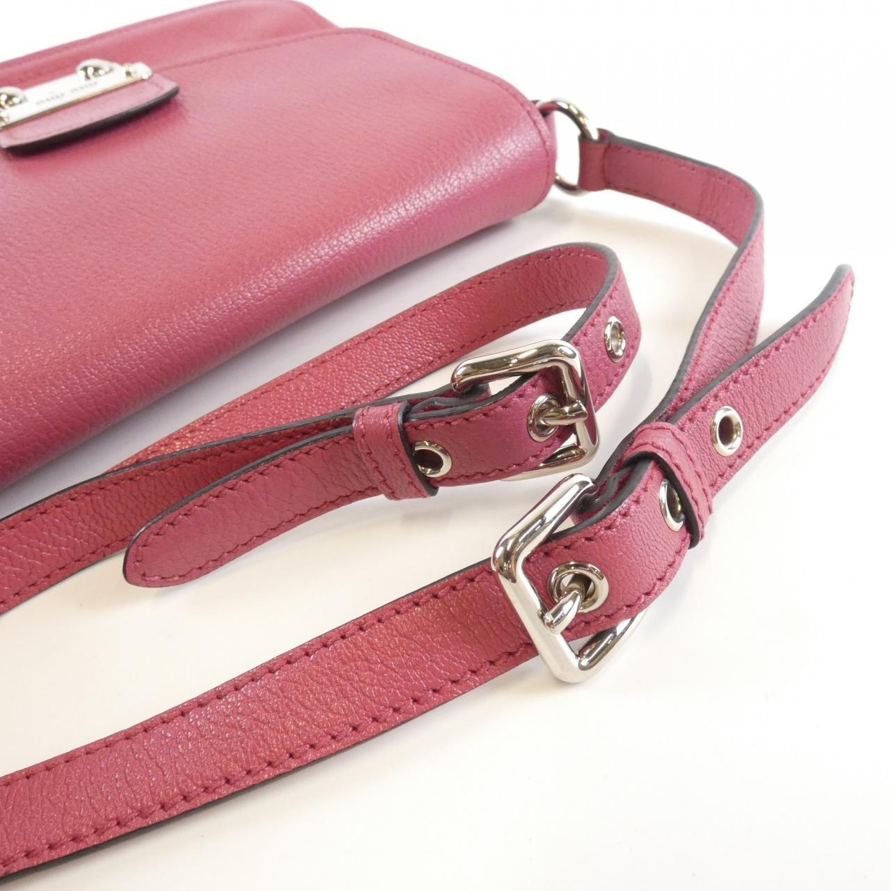 MIU MIU RT0638 Shoulder Bag 黑色 中古品A - 縮圖 8