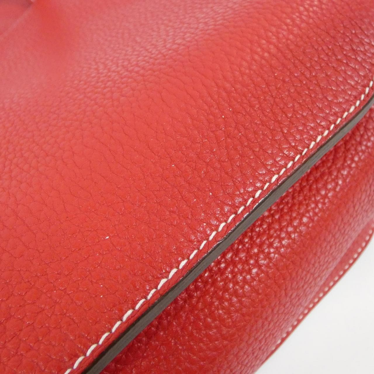 HERMES HERMÈS 066777CK Bag Clemence Rouge Clemence 皮 - 縮圖 4