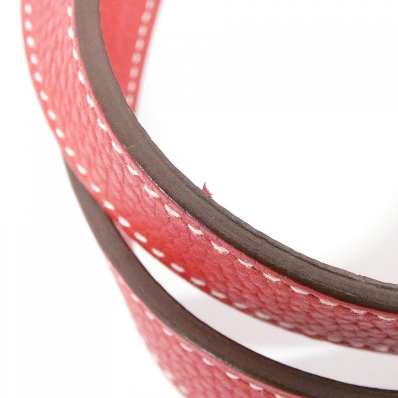 HERMES HERMÈS 066777CK Bag Clemence Rouge Clemence 皮 - 縮圖 7