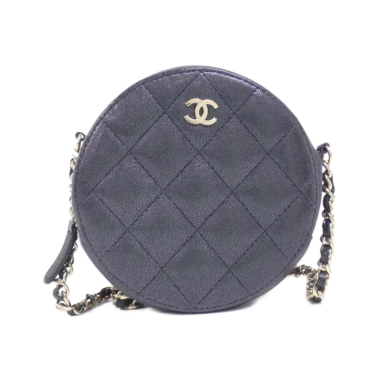 CHANEL Timeless Classic AP0366 Shoulder Grained Calfskin Black
