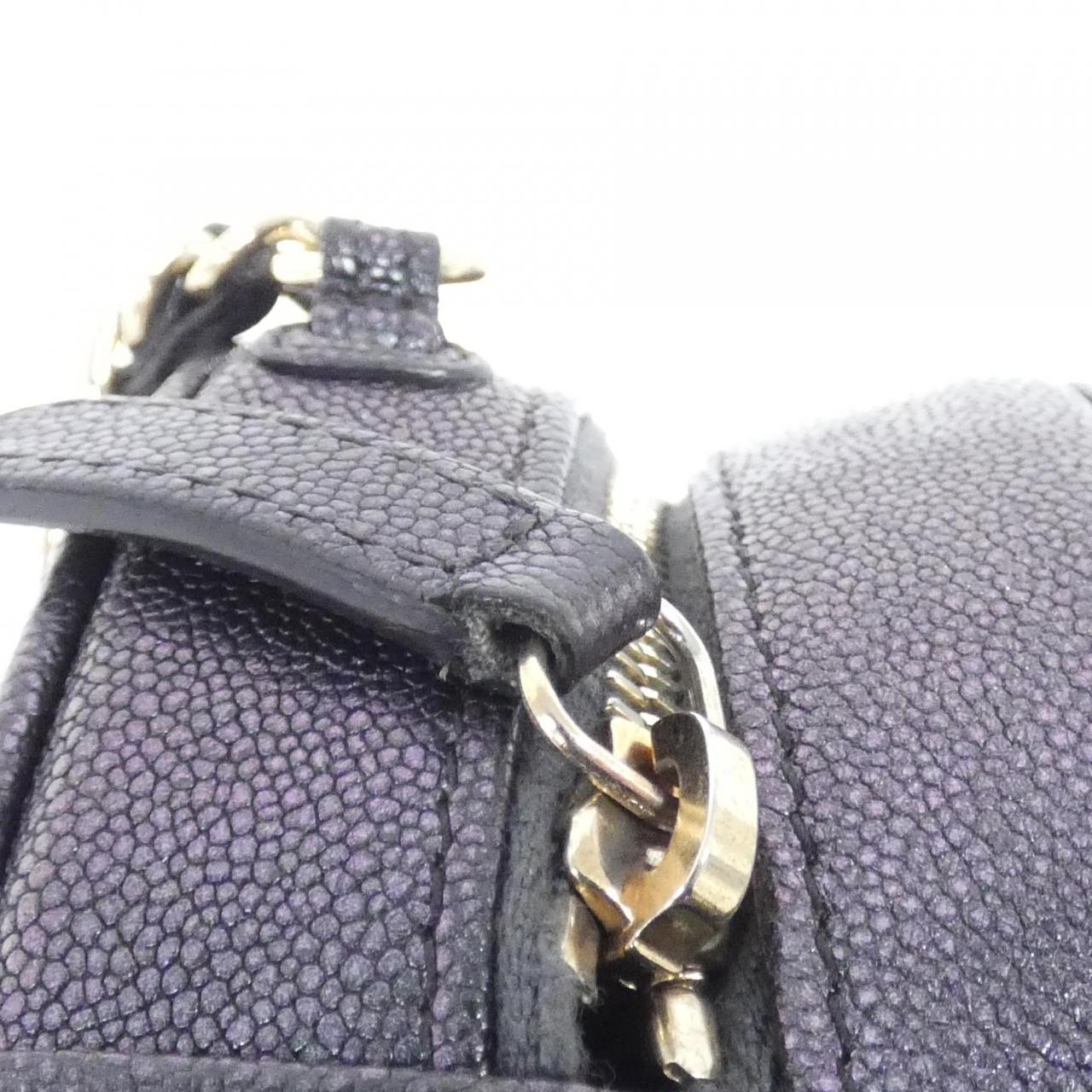 CHANEL Timeless Classic AP0366 Shoulder Grained Calfskin Black Grained Calfskin - Thumbnail 4