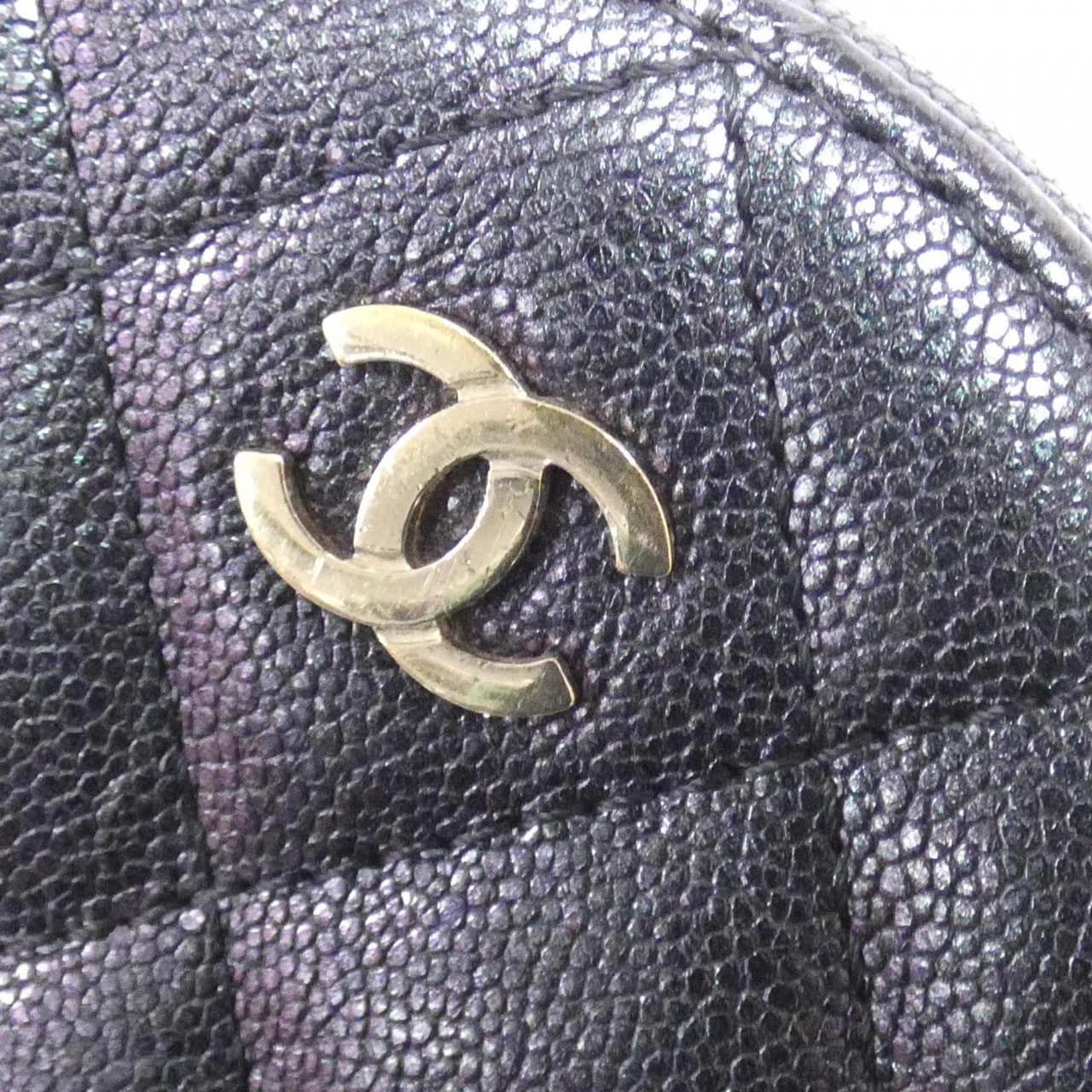 CHANEL Timeless Classic AP0366 Shoulder Grained Calfskin Black Grained Calfskin - Thumbnail 5