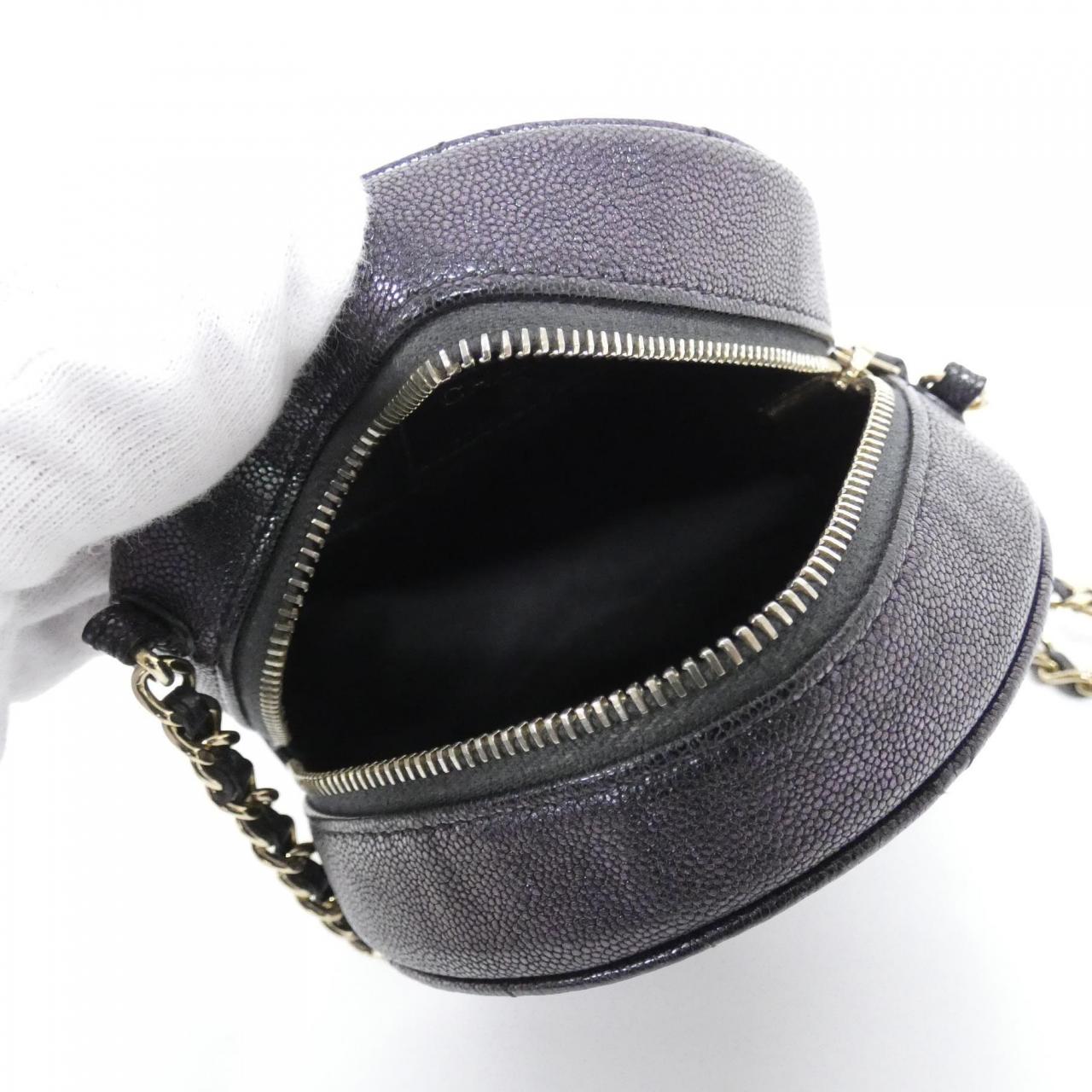 CHANEL Timeless Classic AP0366 Shoulder Grained Calfskin Black Grained Calfskin - Thumbnail 7