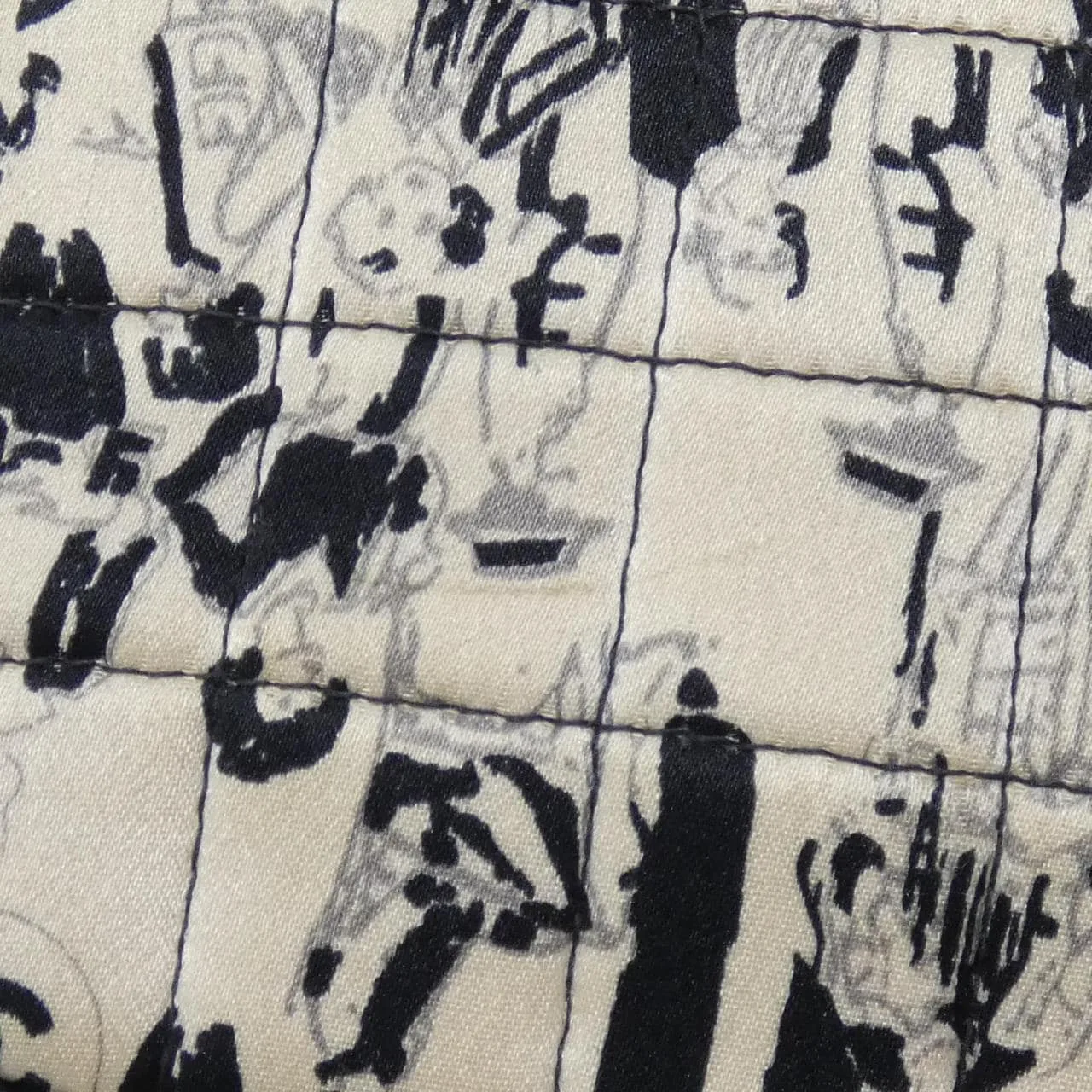 CHANEL 22105 Shoulder Satin Black Satin - Thumbnail 4