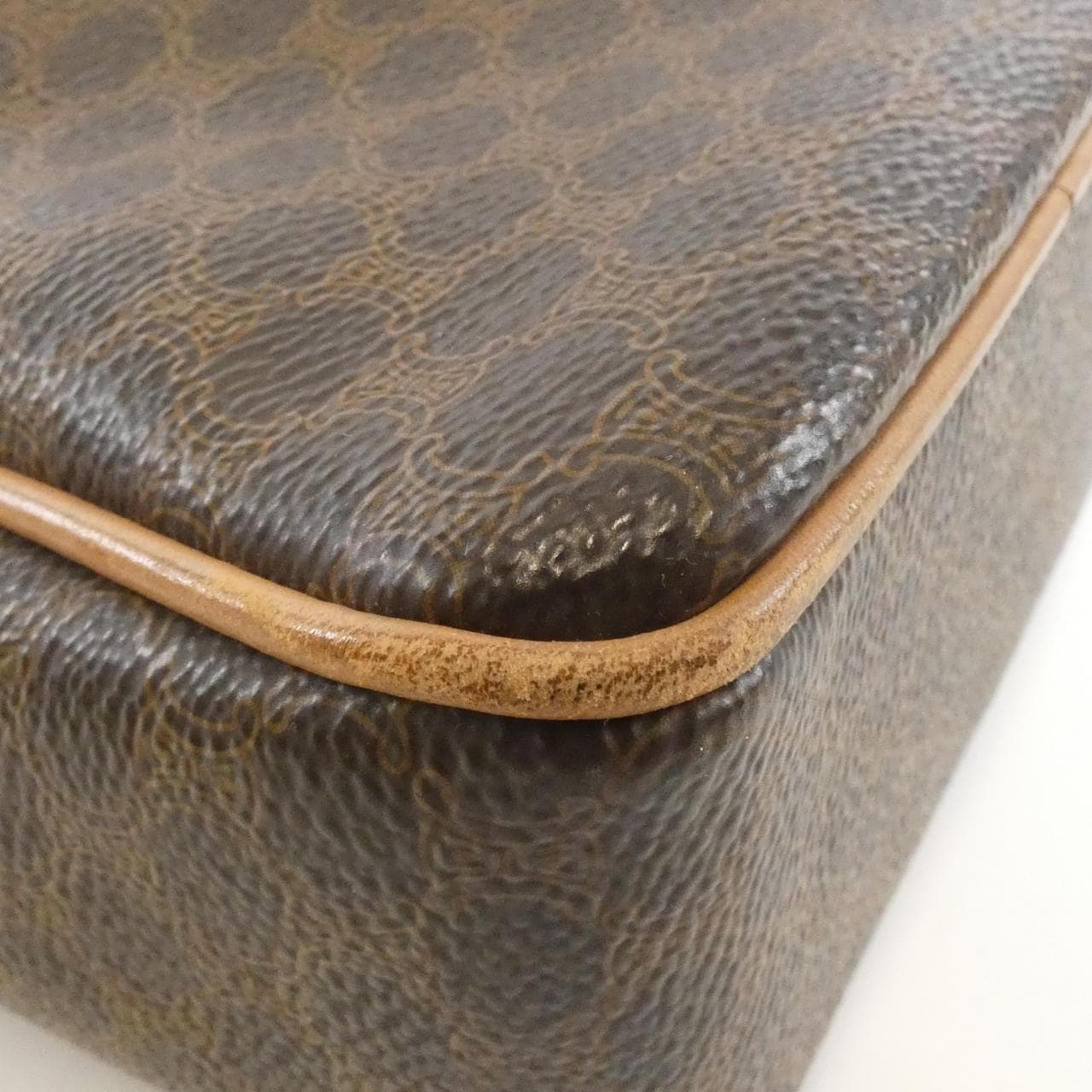 CELINE Bag Canvas Brown Canvas Rank B - Thumbnail 3