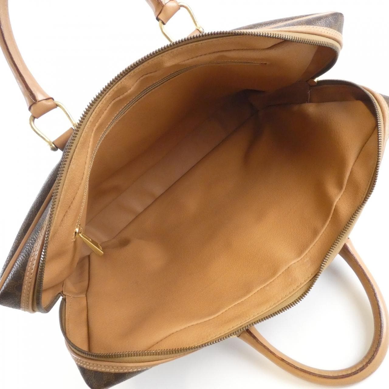 CELINE Bag Canvas Brown Canvas Rank B - Thumbnail 9