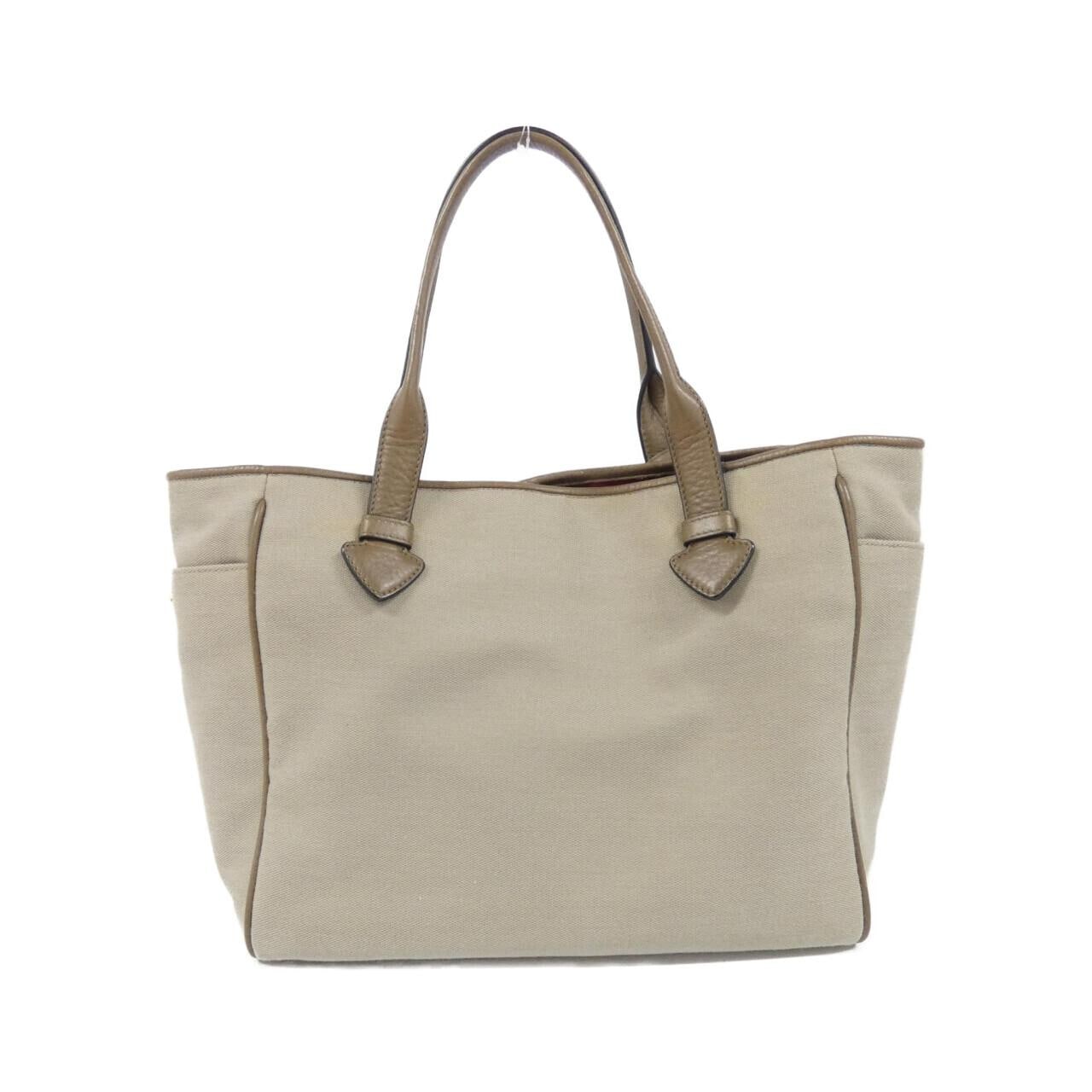 LOEWE 376 80 B53 Bag Canvas 黑色 帆布 中古品B - 縮圖 2