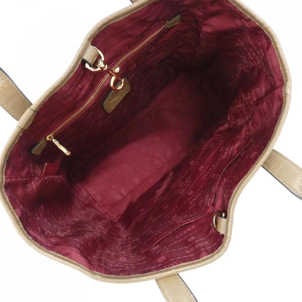 LOEWE 376 80 B53 Bag Canvas 黑色 帆布 中古品B - 縮圖 8