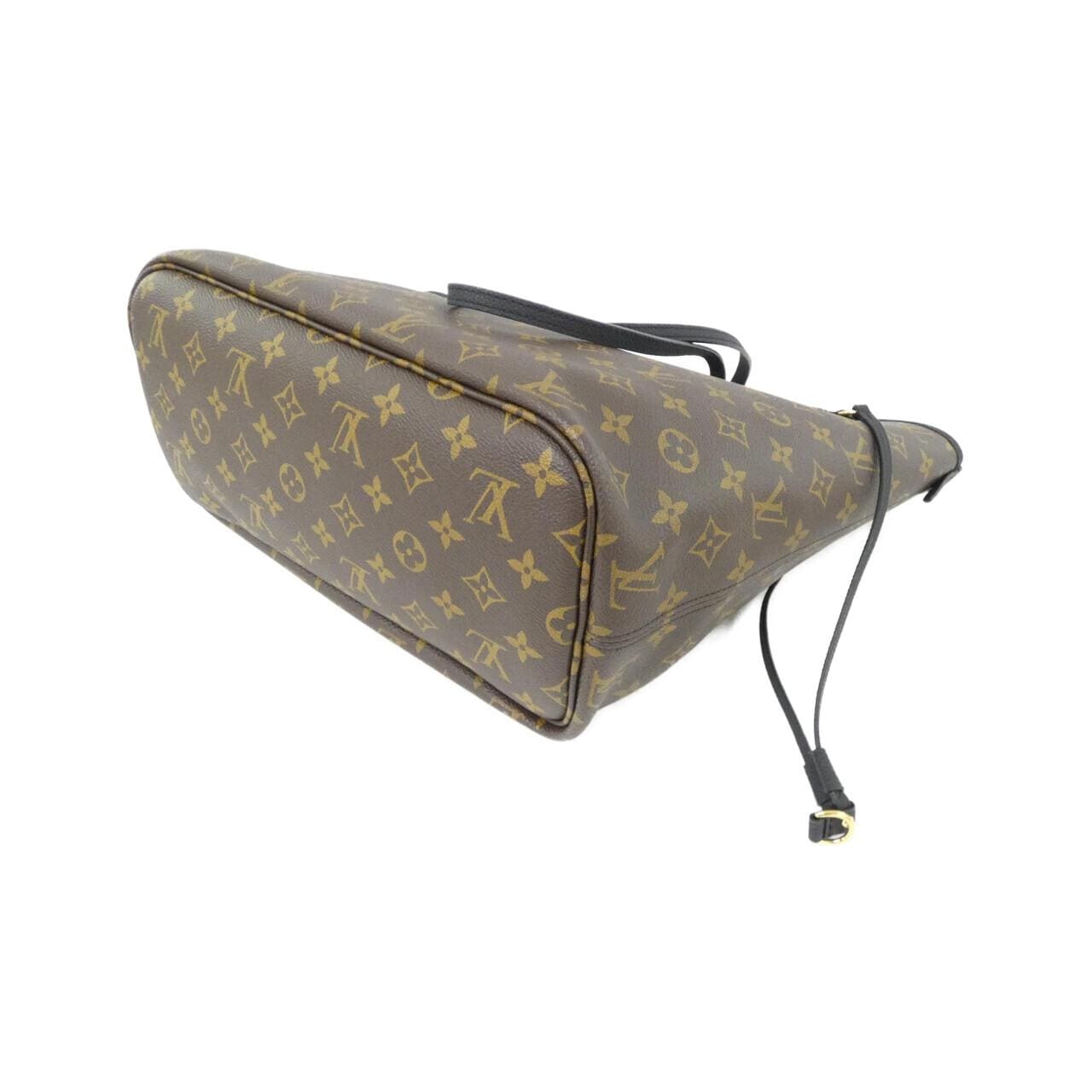 LOUIS VUITTON Neverfull M28351 Tote Monogram 黑色 Monogram 中古品A - 縮圖 2