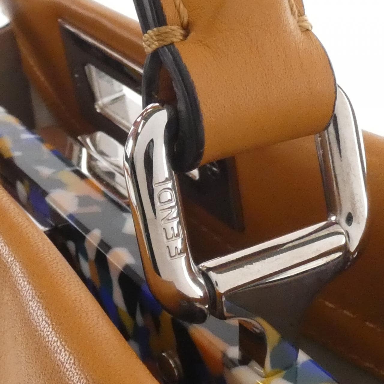 FENDI Peekaboo 8BN290 5ZY Bag Black - Thumbnail 5