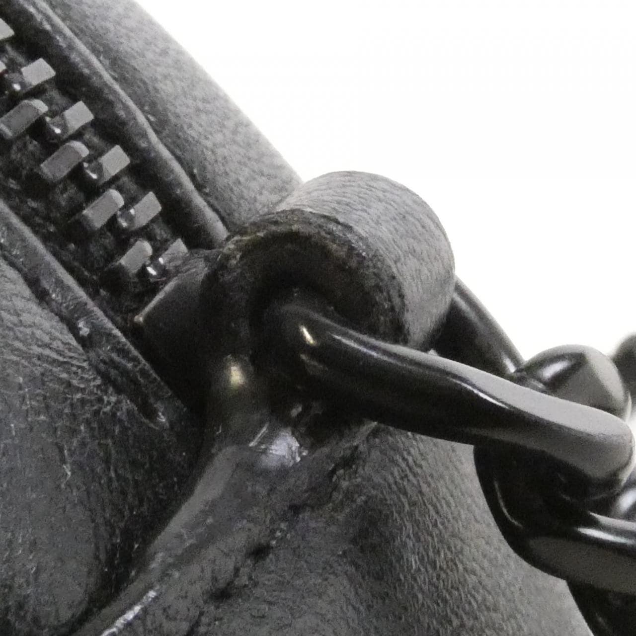 SAINT LAURENT 610436 DV708 Shoulder Bag 黑色 中古品B - 縮圖 6