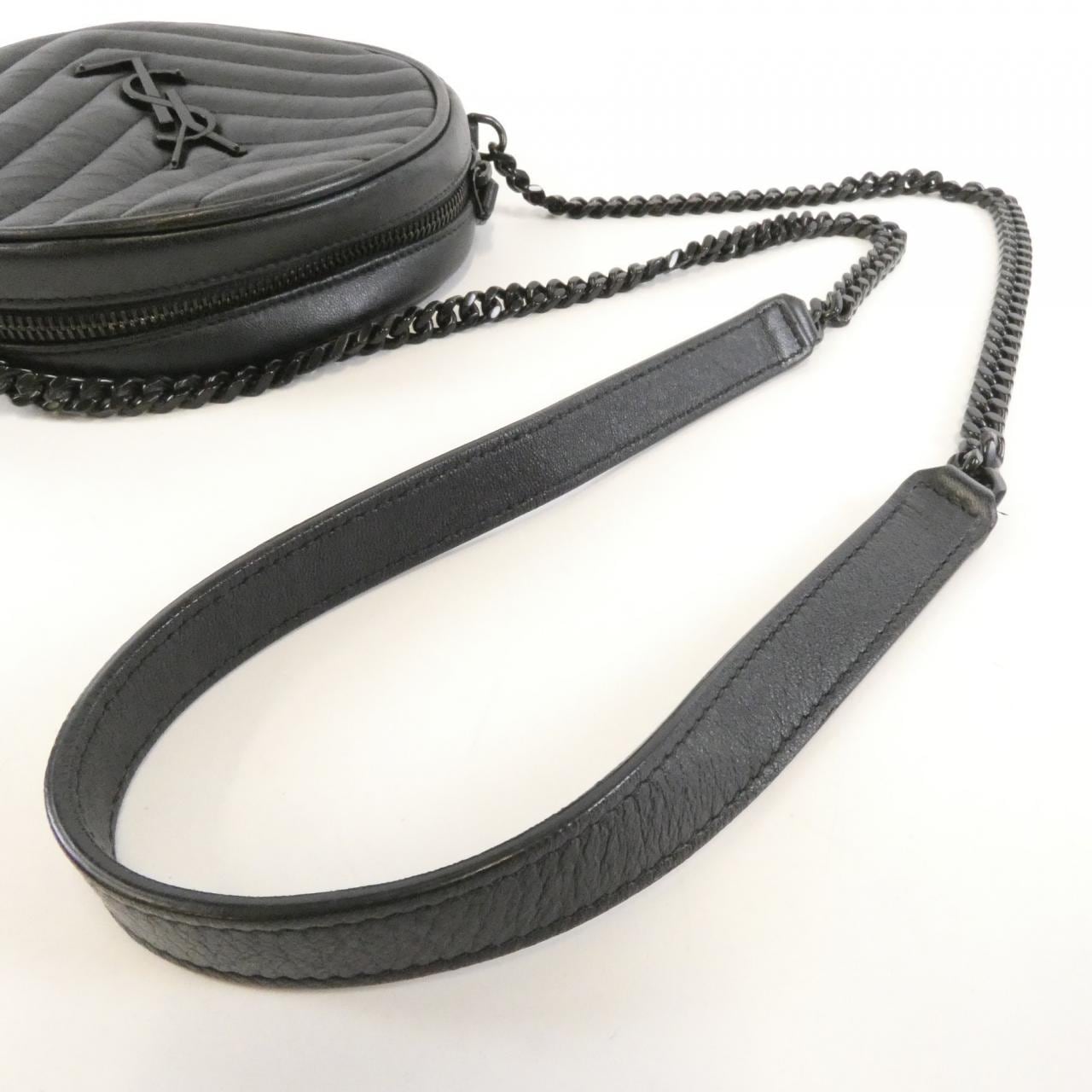 SAINT LAURENT 610436 DV708 Shoulder Bag 黑色 中古品B - 縮圖 7