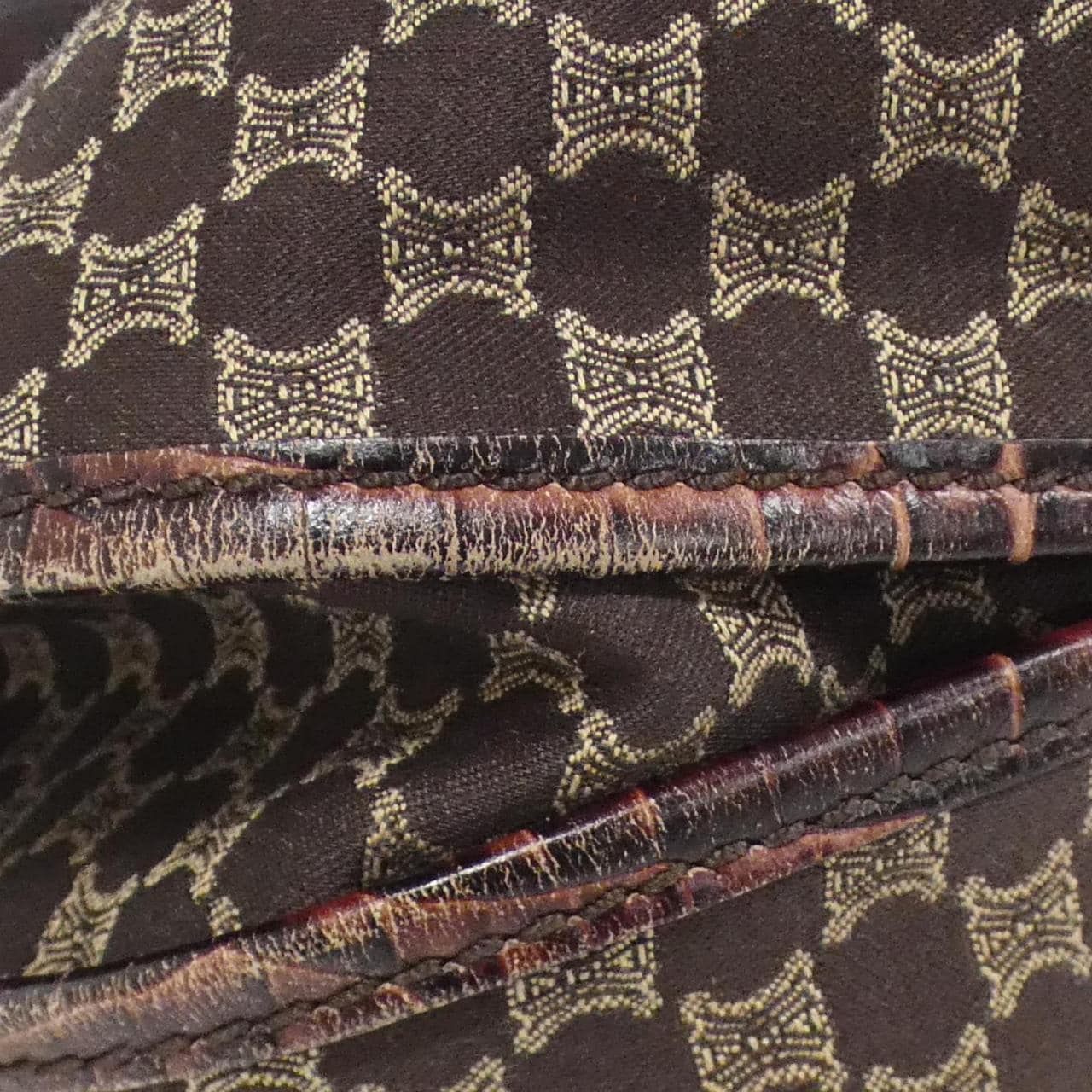 CELINE 160662BLN Shoulder Bag Canvas 黑色 帆布 中古品B - 縮圖 3