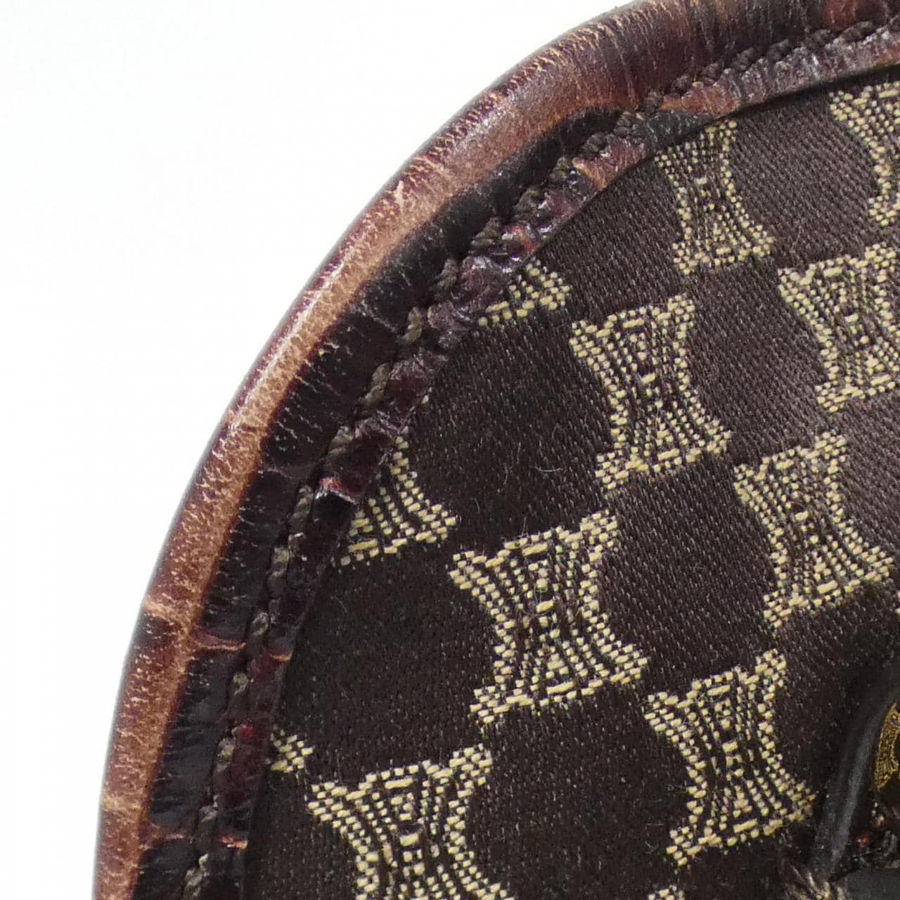 CELINE 160662BLN Shoulder Bag Canvas 黑色 帆布 中古品B - 縮圖 7