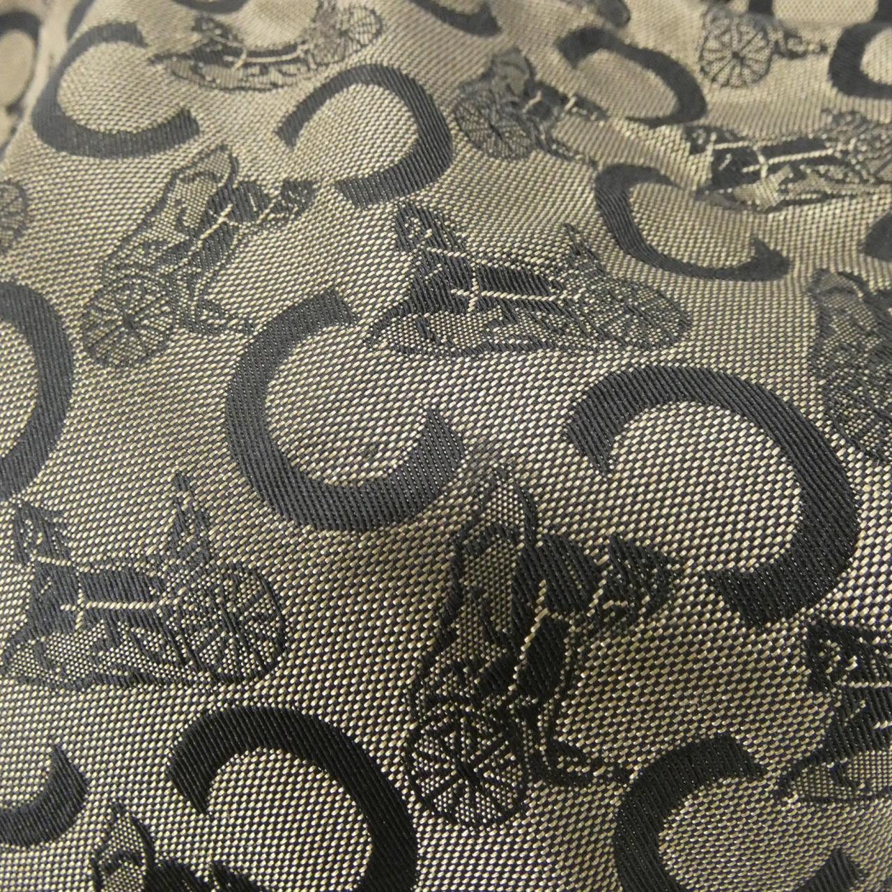 CELINE Shoulder Bag Canvas Black Canvas Rank A - Thumbnail 5