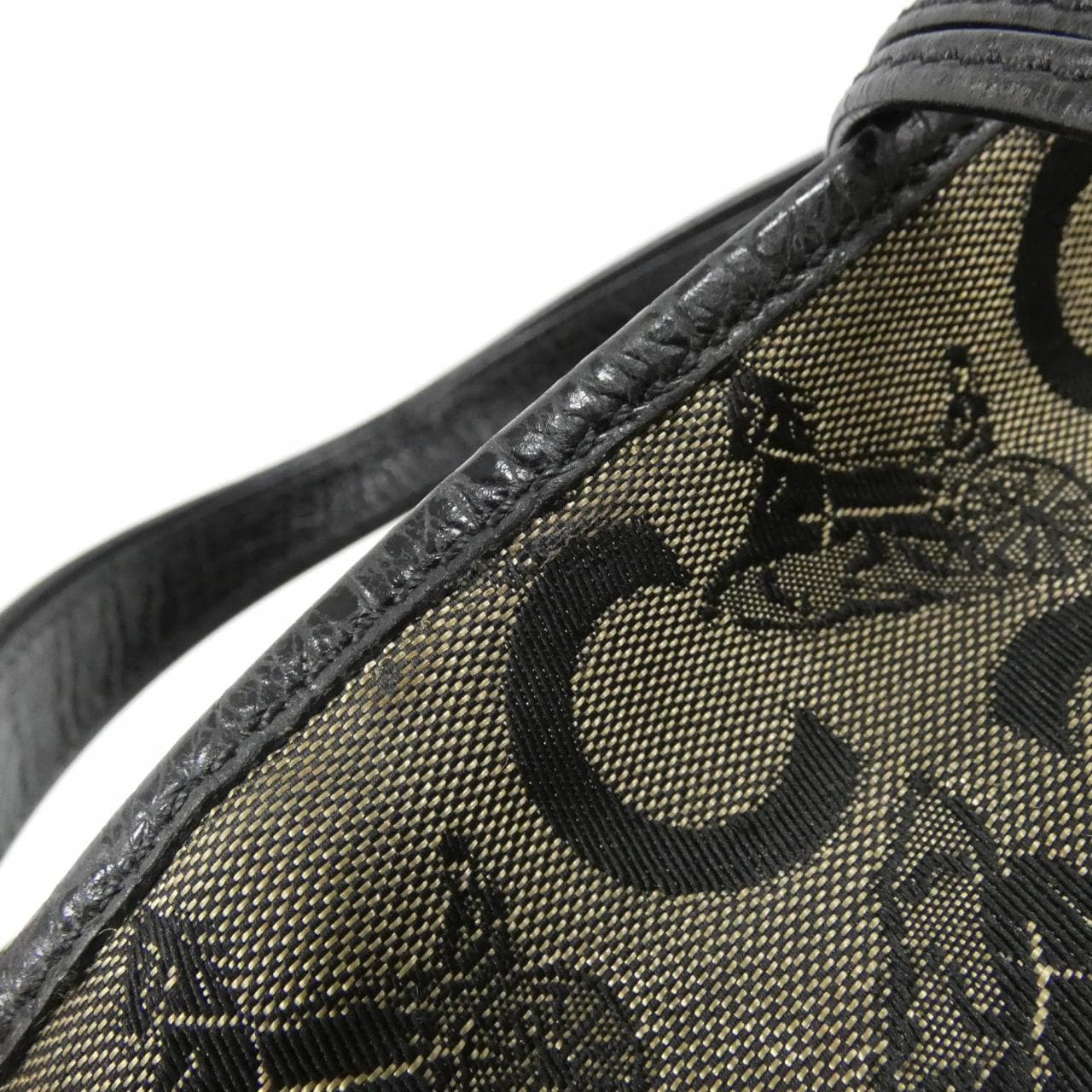 CELINE Shoulder Bag Canvas Black Canvas Rank A - Thumbnail 6