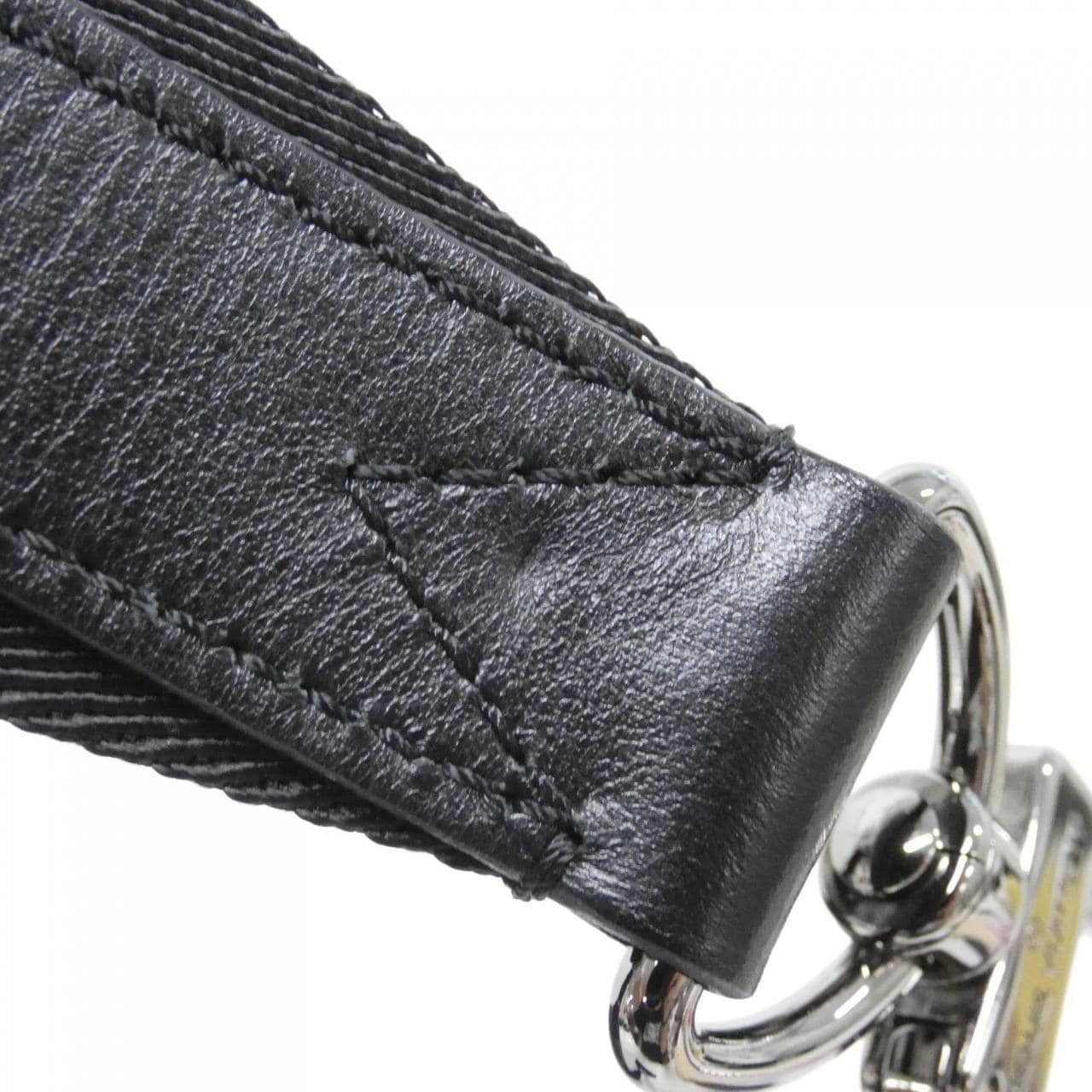 LOUIS VUITTON Keepall M46655 Boston Bag Monogram 黑色 Monogram 中古品A - 縮圖 5