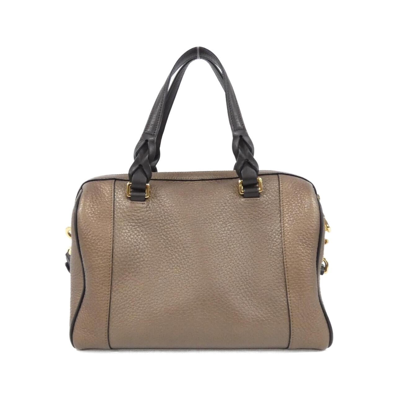 LOEWE 316 26 F27 Boston Bag Black Rank A - Thumbnail 2