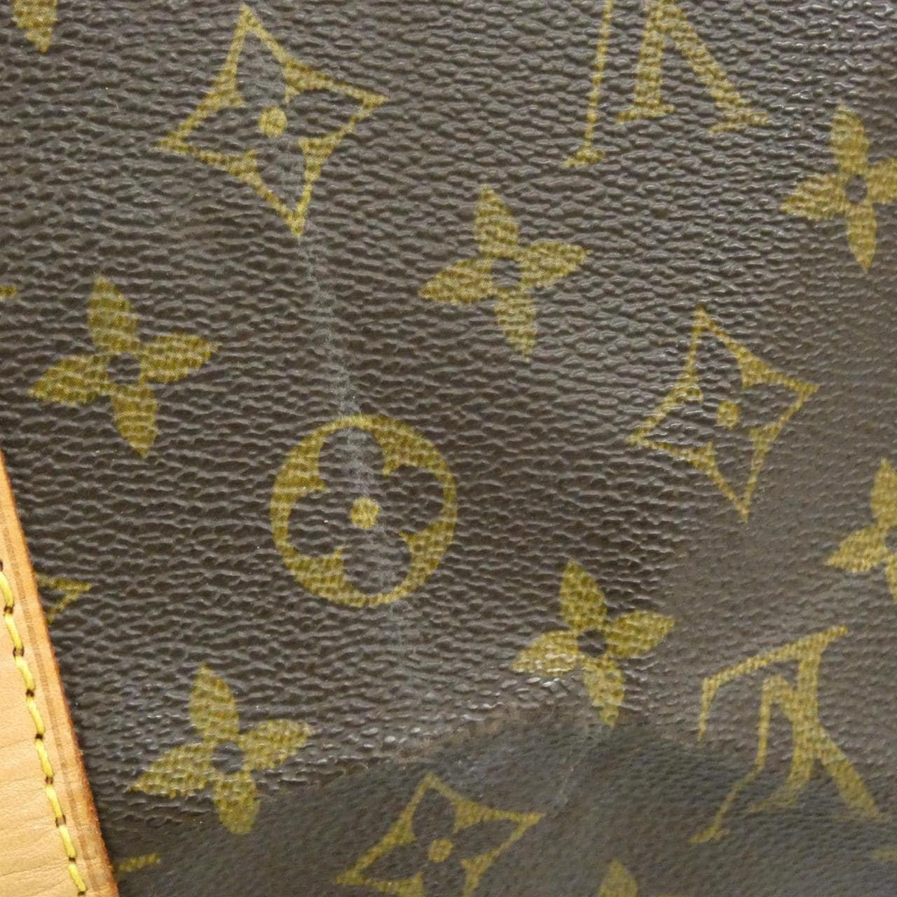 LOUIS VUITTON Keepall M41422 Boston Bag Monogram Black Monogram Rank A - Thumbnail 3