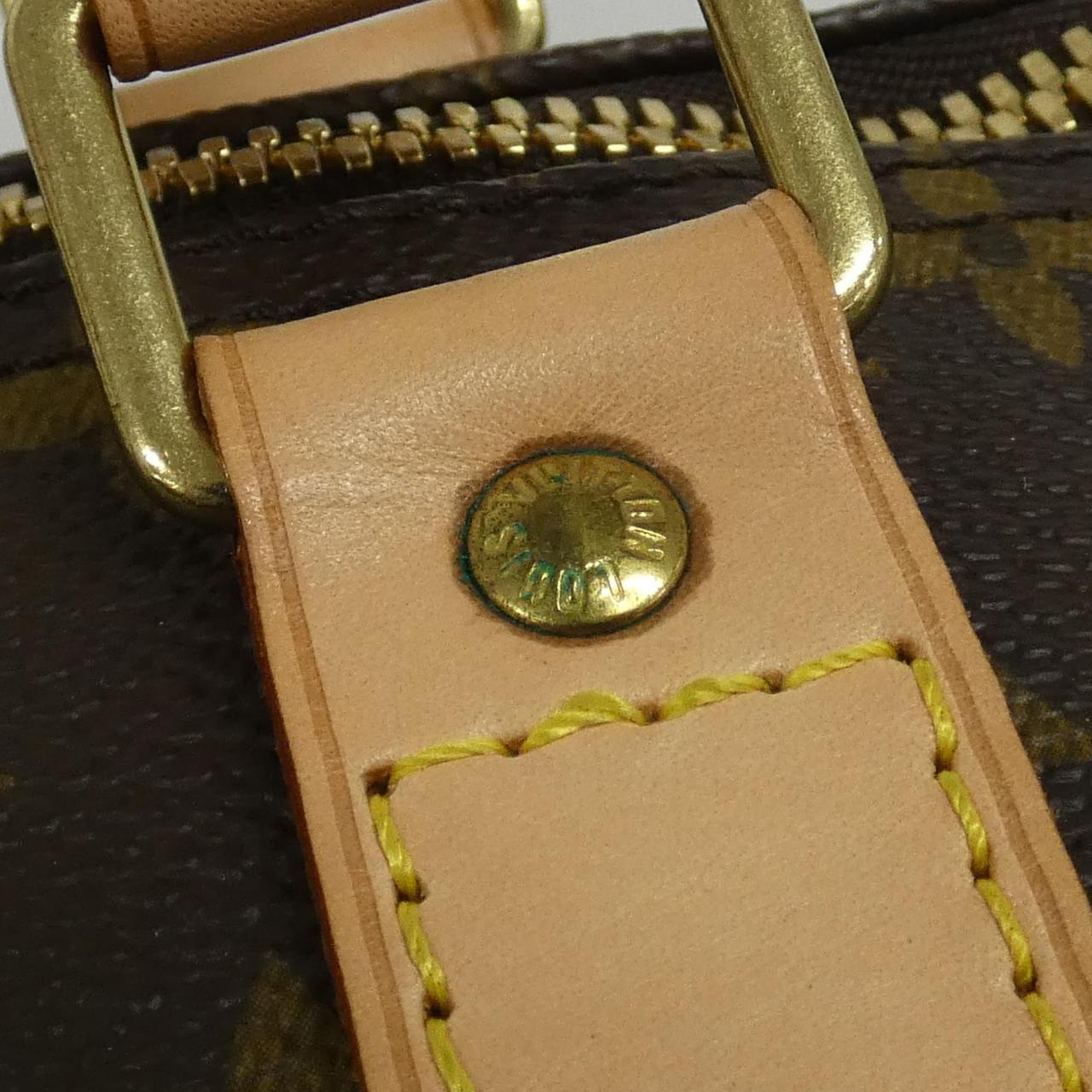 LOUIS VUITTON Keepall M41422 Boston Bag Monogram Black Monogram Rank A - Thumbnail 5