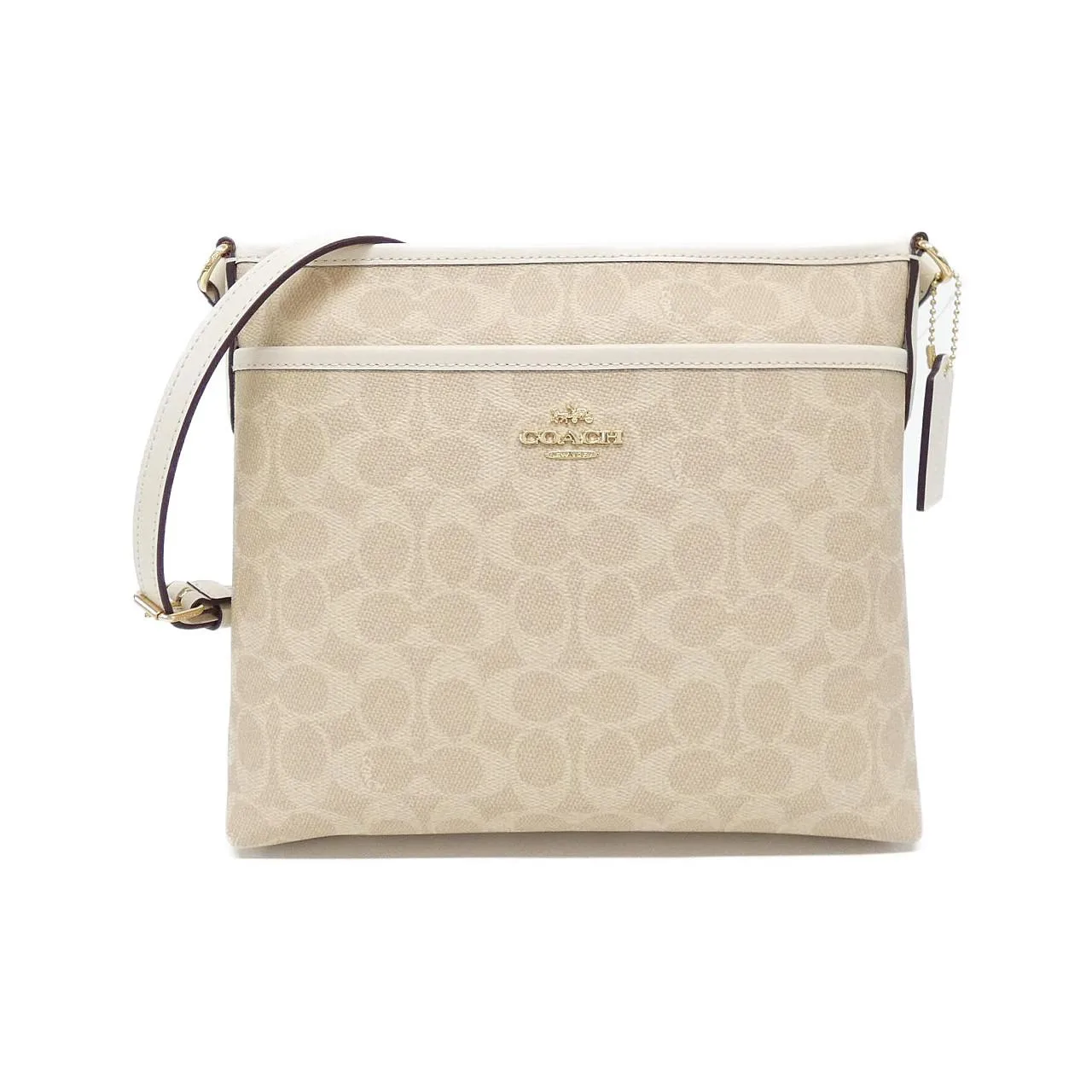 COACH CCQ21 Shoulder Canvas
