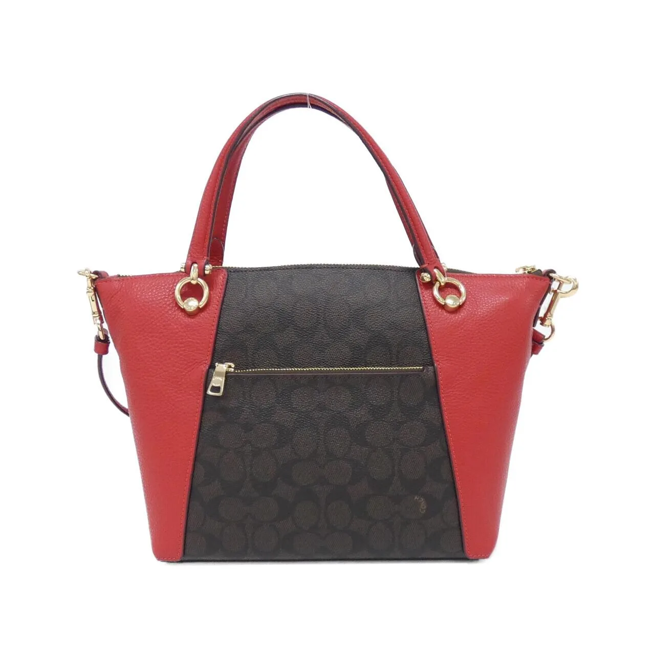 COACH CCQ24 Handbag Canvas Canvas New - Thumbnail 2