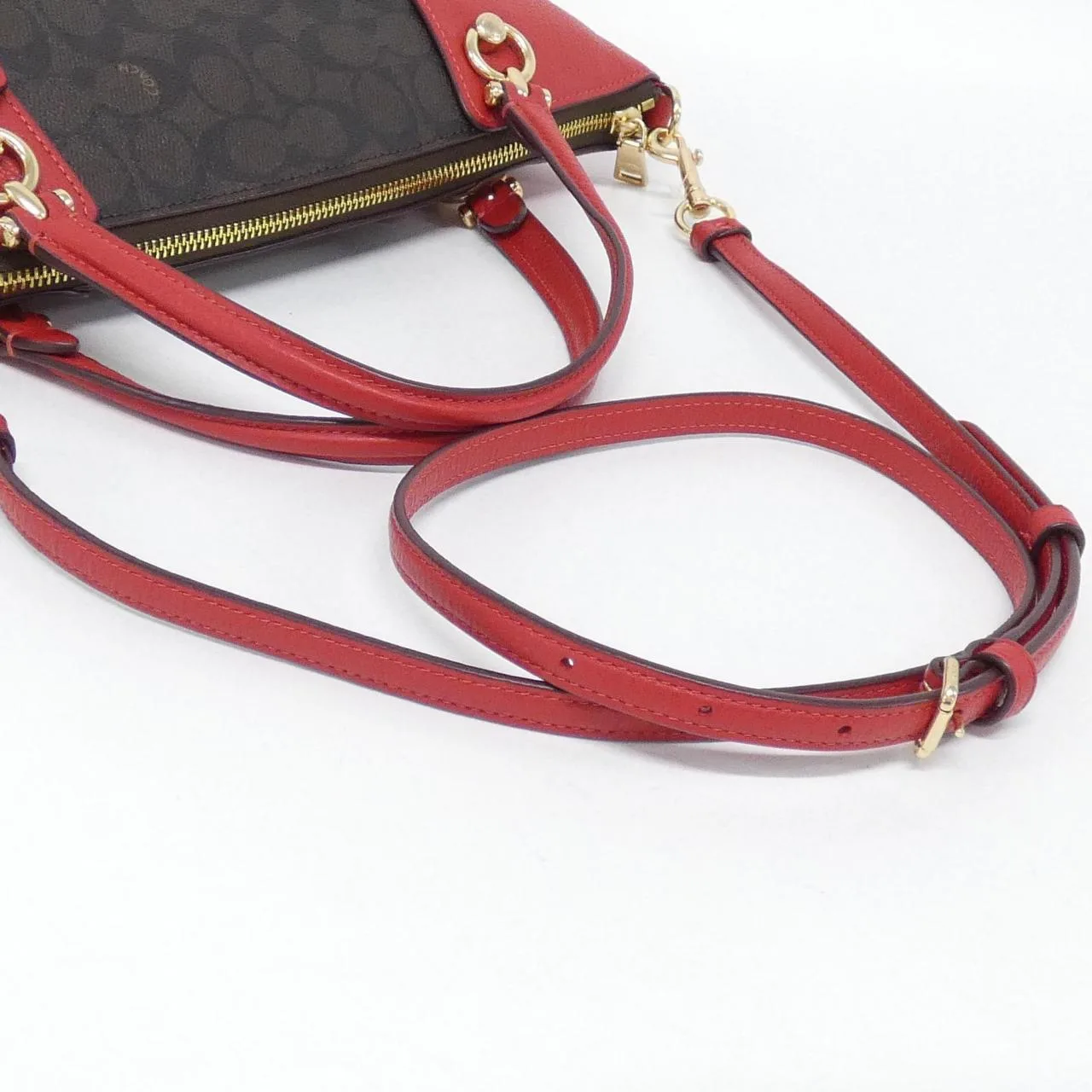 COACH CCQ24 Handbag Canvas Canvas New - Thumbnail 5