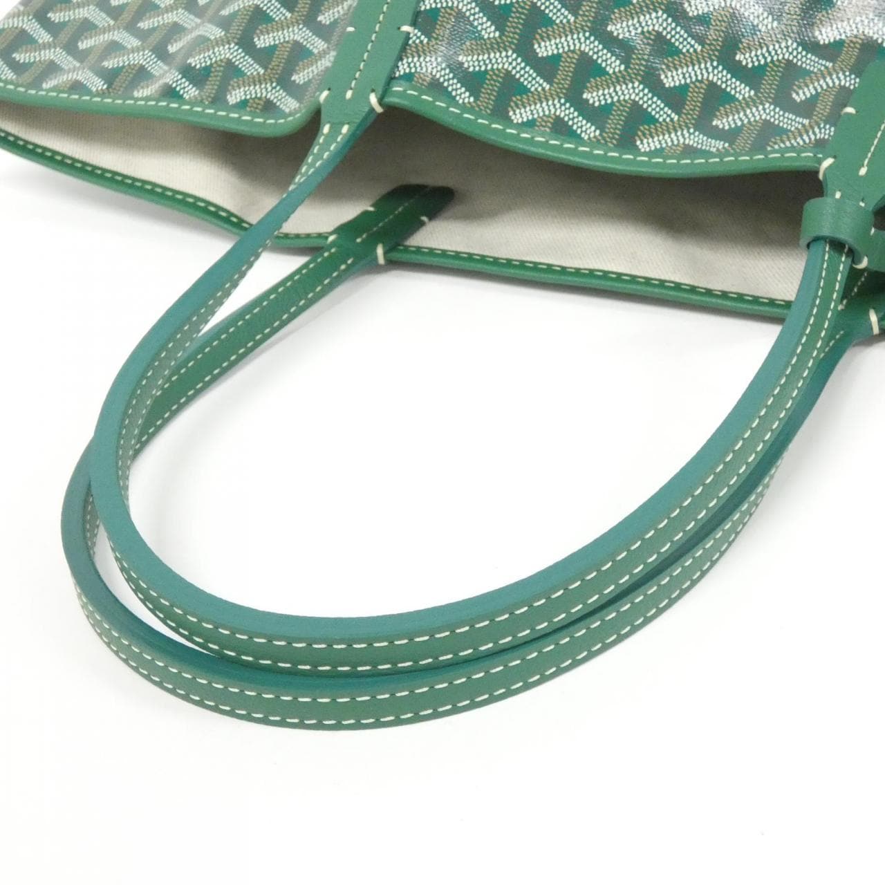 GOYARD Saint Louis AMA LOUIS PM Tote Canvas Green Canvas - Thumbnail 4
