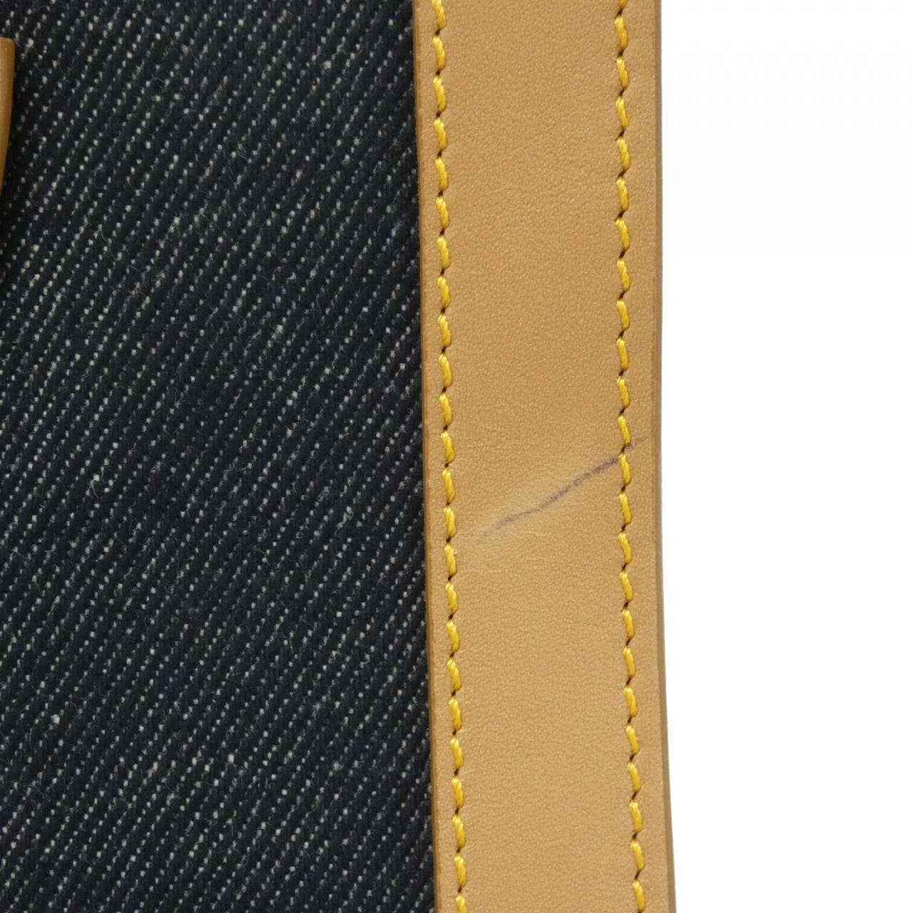 DIOR Bag Denim Bordeaux Denim Rank A - Thumbnail 5