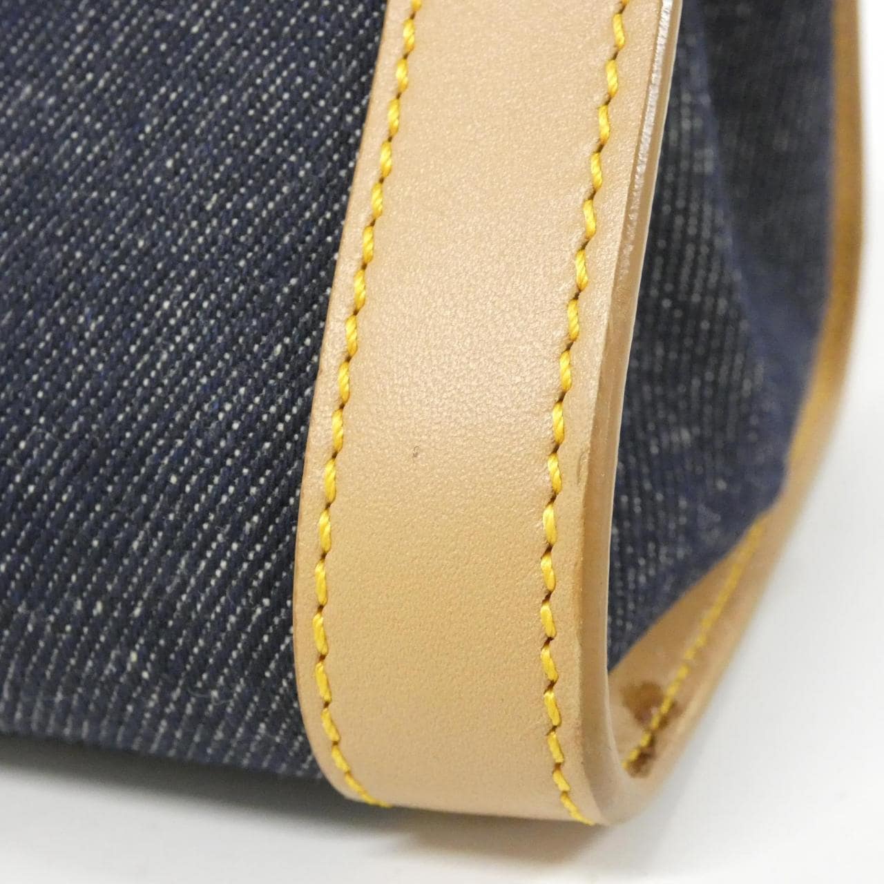 DIOR Bag Denim Bordeaux Denim Rank A - Thumbnail 6