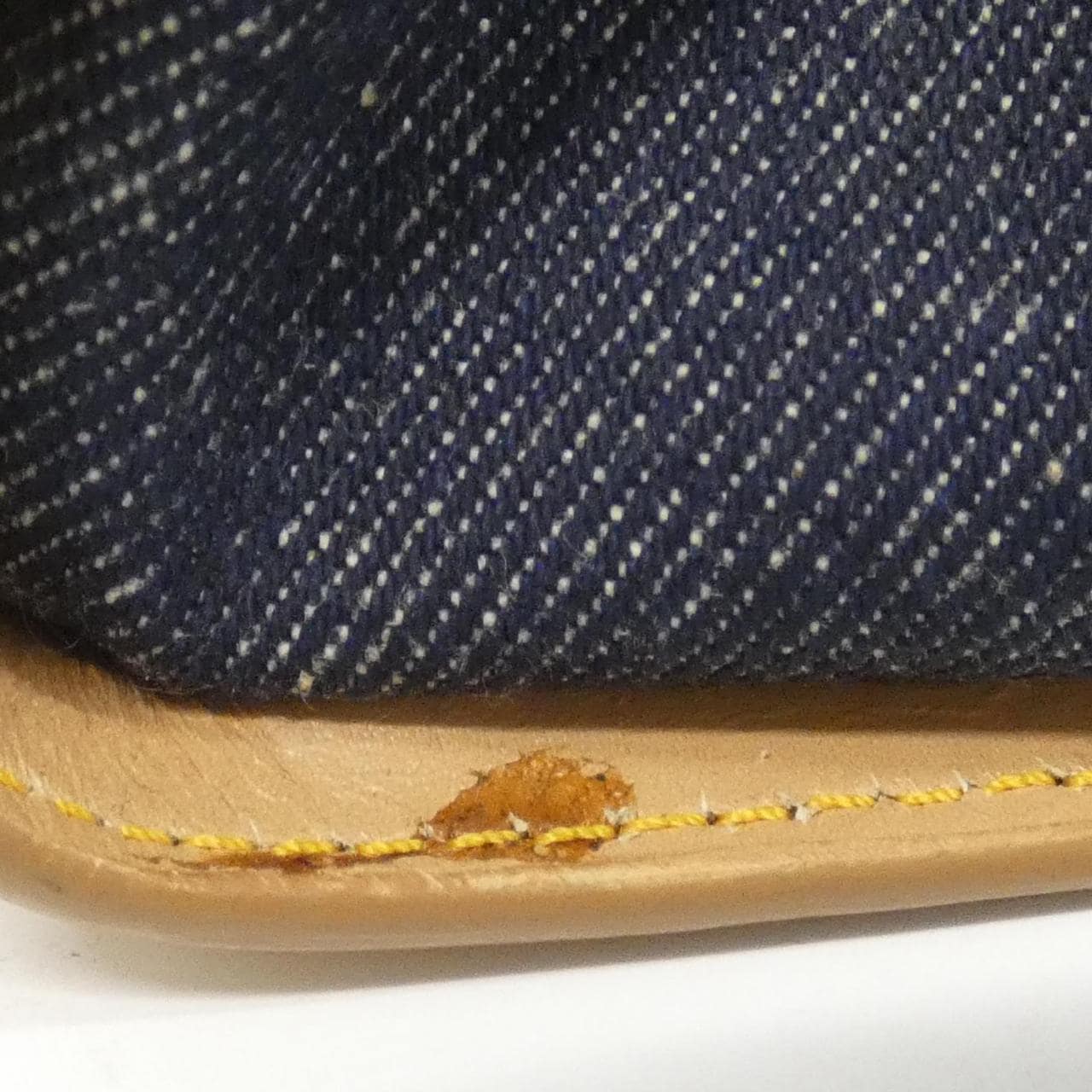 DIOR Bag Denim Bordeaux Denim Rank A - Thumbnail 7