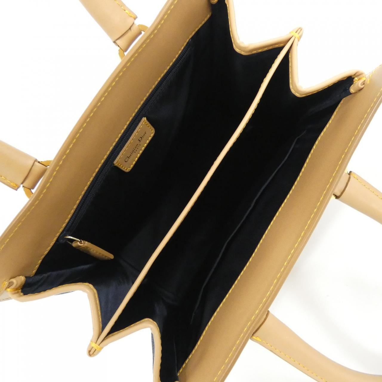 DIOR Bag Denim Bordeaux Denim Rank A - Thumbnail 10