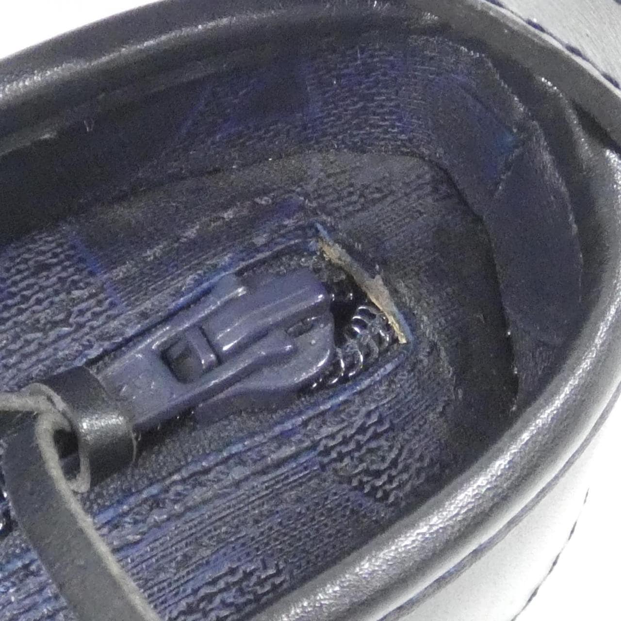 DIOR Bag Canvas Navy Canvas - Thumbnail 6