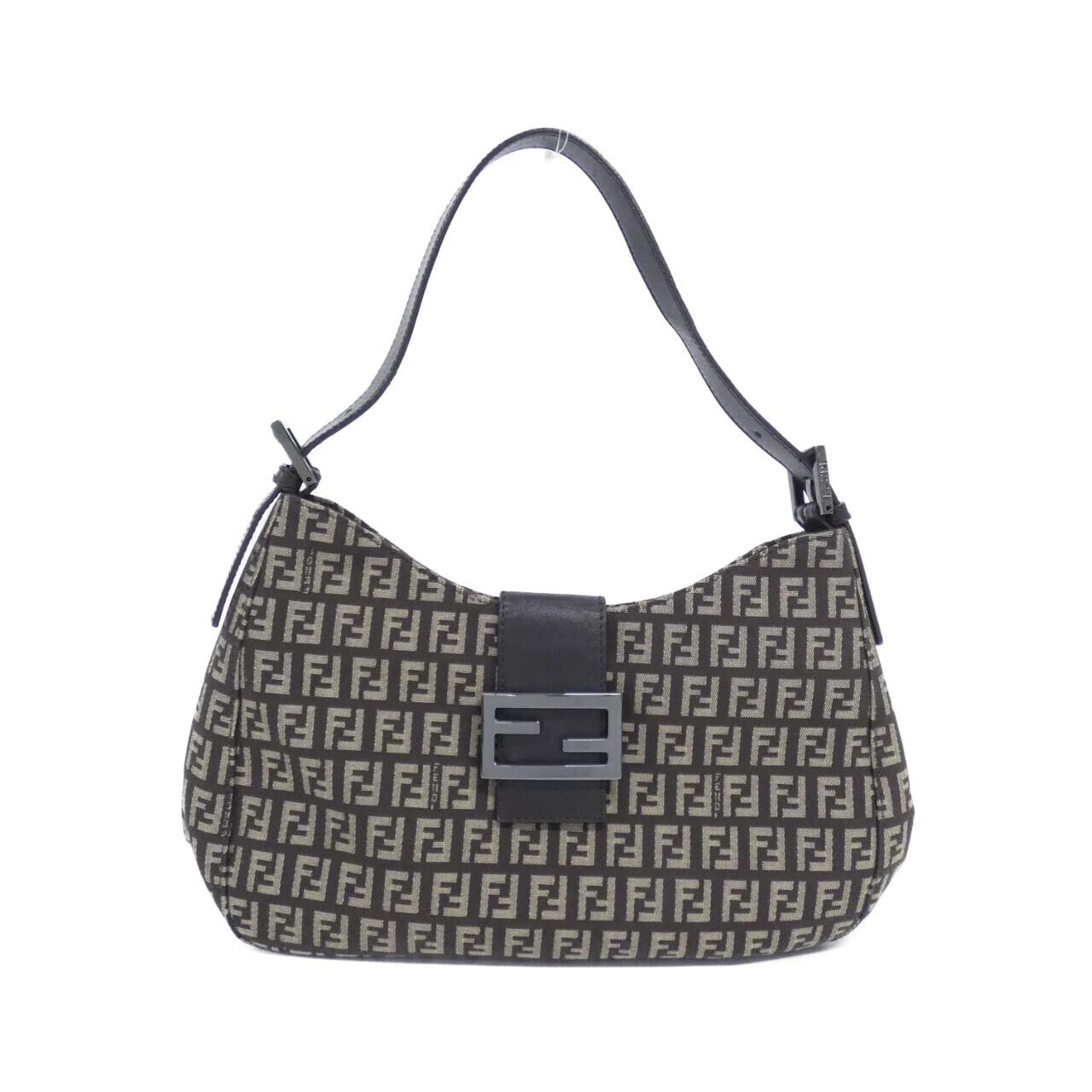 FENDI 8BR036 JQ4 Shoulder Bag Canvas