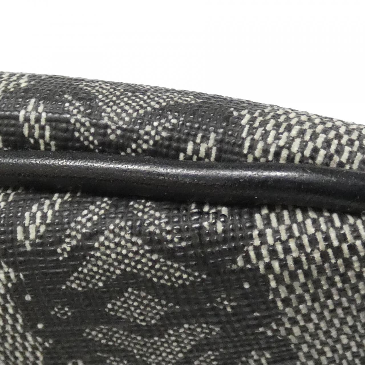 LOEWE Shoulder Bag Canvas Grey Canvas - Thumbnail 3