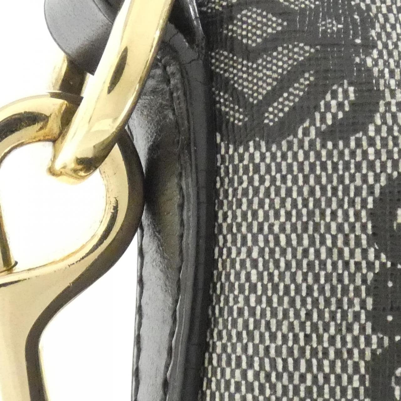 LOEWE Shoulder Bag Canvas Grey Canvas - Thumbnail 5