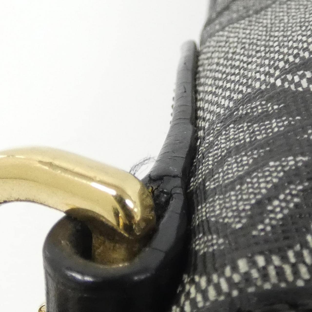 LOEWE Shoulder Bag Canvas Grey Canvas - Thumbnail 8