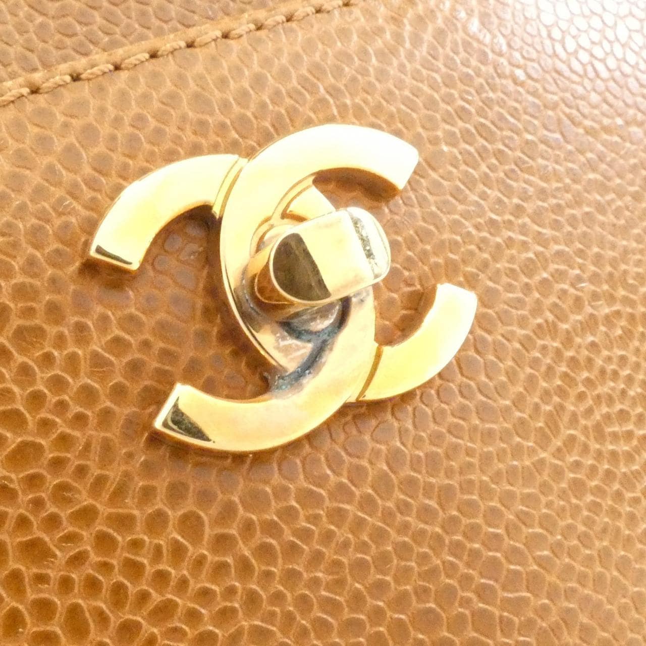 CHANEL 08905 Bag Grained Calfskin Brown Grained Calfskin - Thumbnail 4