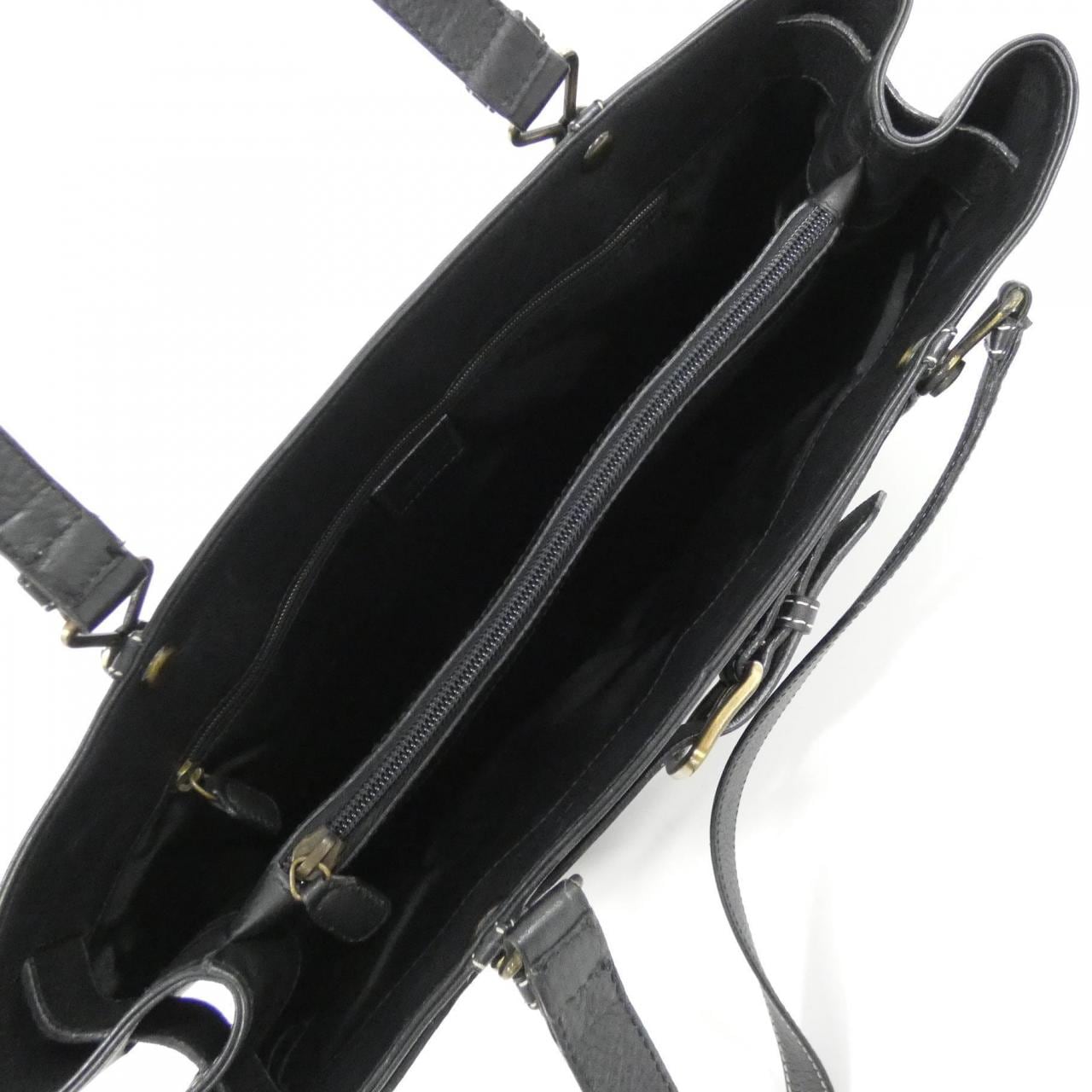 DIOR Bag Leather Black Leather Rank A - Thumbnail 9