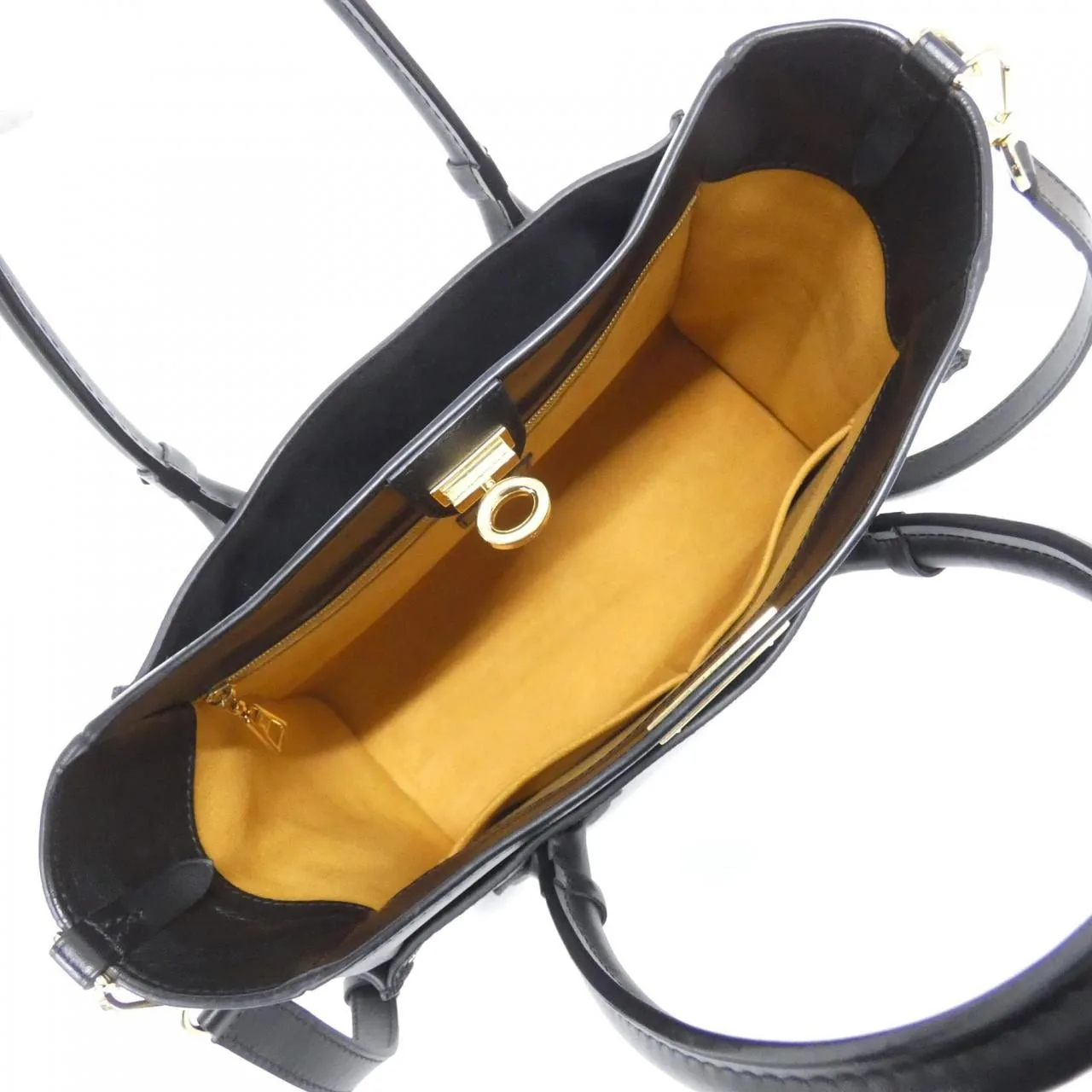 LOUIS VUITTON M53826 Handbag Monogram 黑色 Monogram 中古品A - 縮圖 9