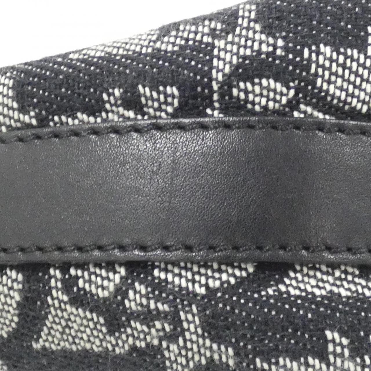 DIOR Shoulder Bag Canvas Black Canvas - Thumbnail 3