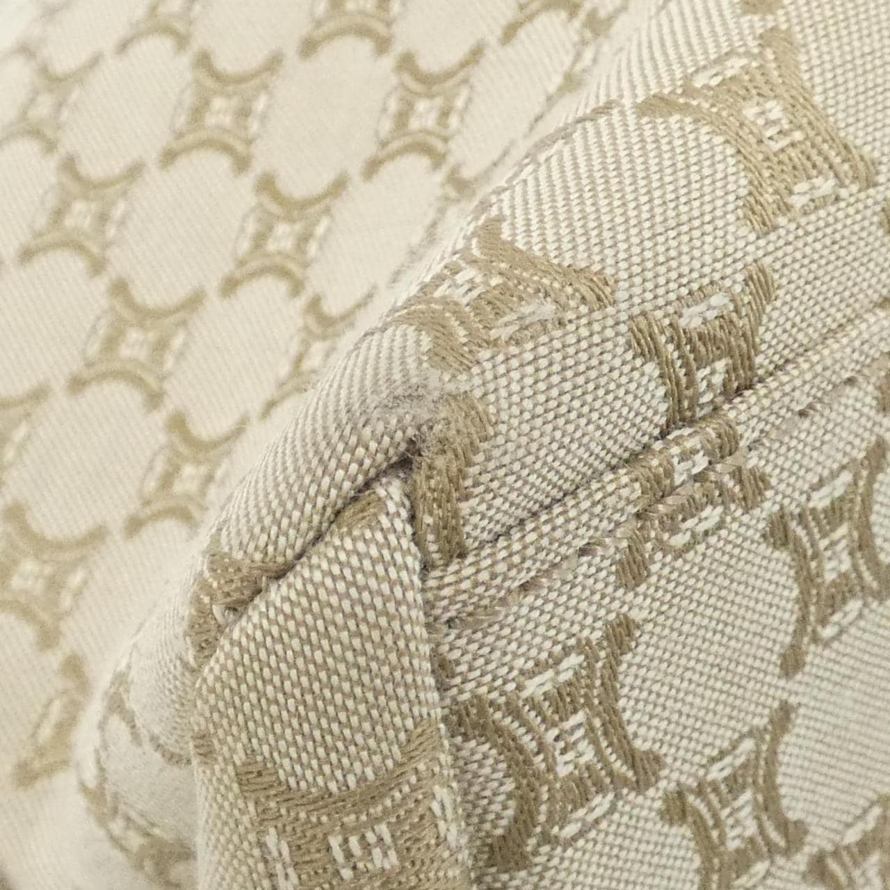 CELINE Bag Canvas Beige Canvas Rank A - Thumbnail 3